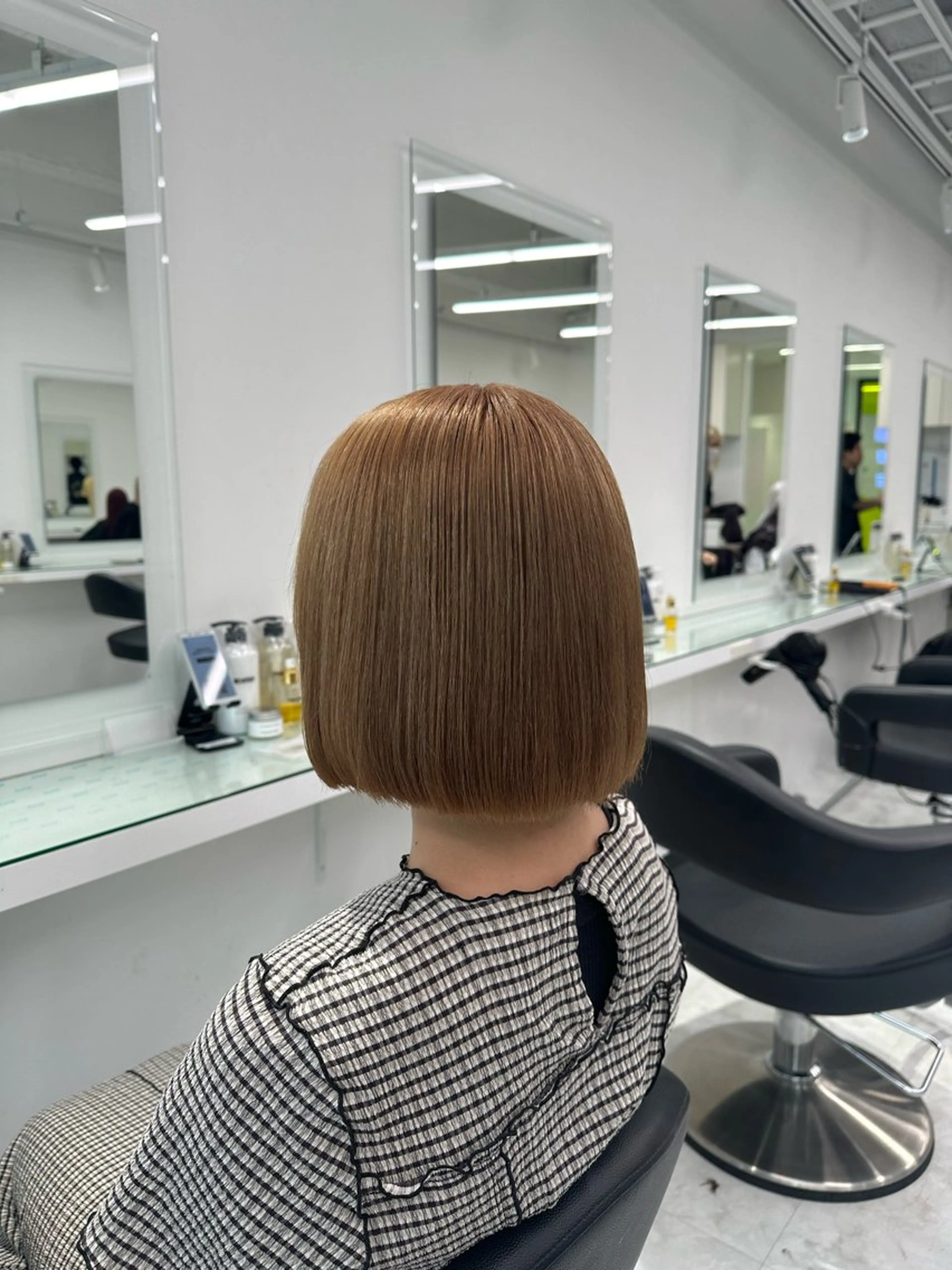 ロング カラー ヘアカラー トリートメント ヘッドスパ ヘアセット ❄最強かわいいカラー ❄️MINA❄️のヘアスタイル