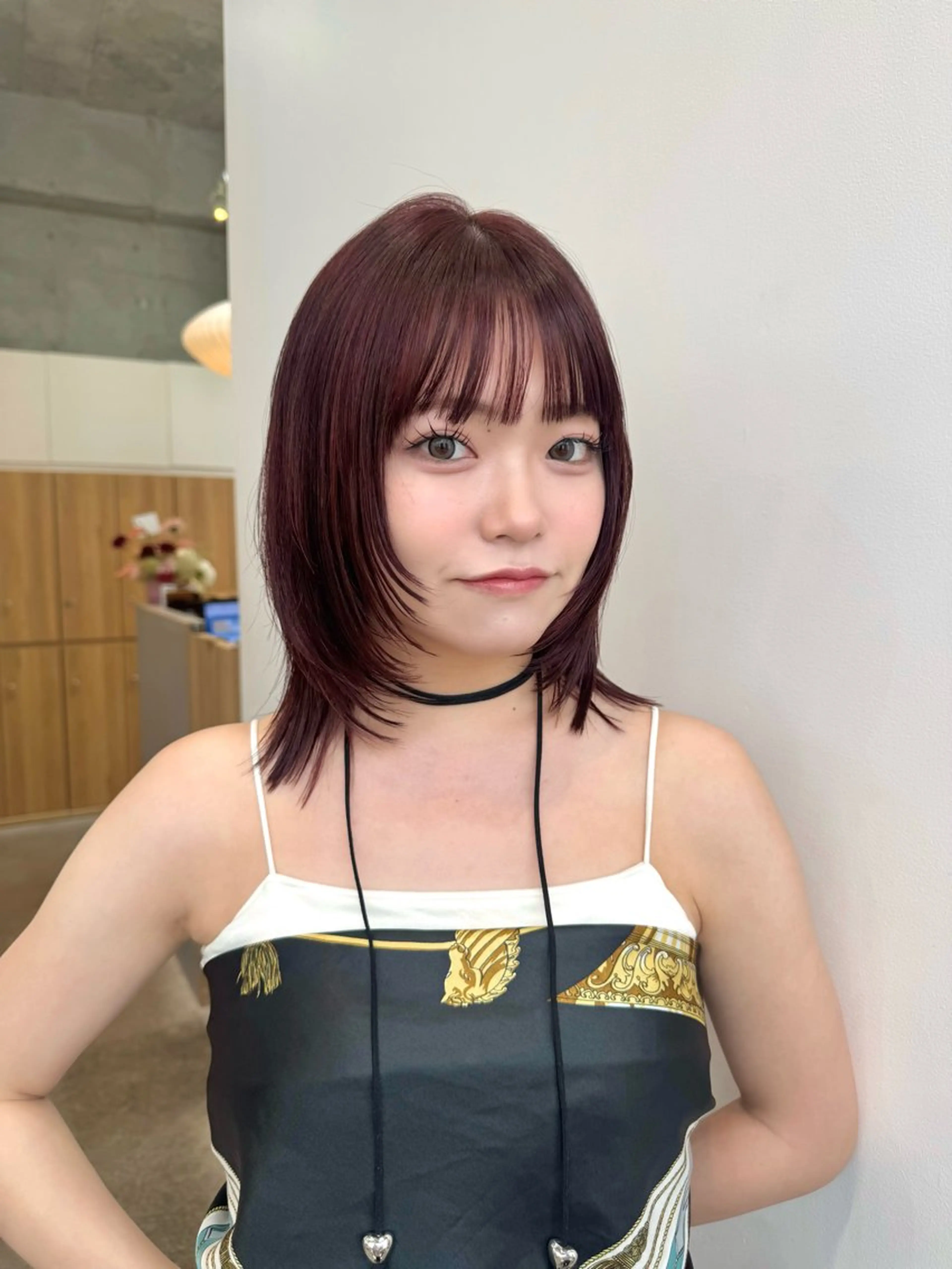 ショート カラー ヘアカラー 🫧艶カラー/ダブル カラー♡/桜🌸のヘアスタイル