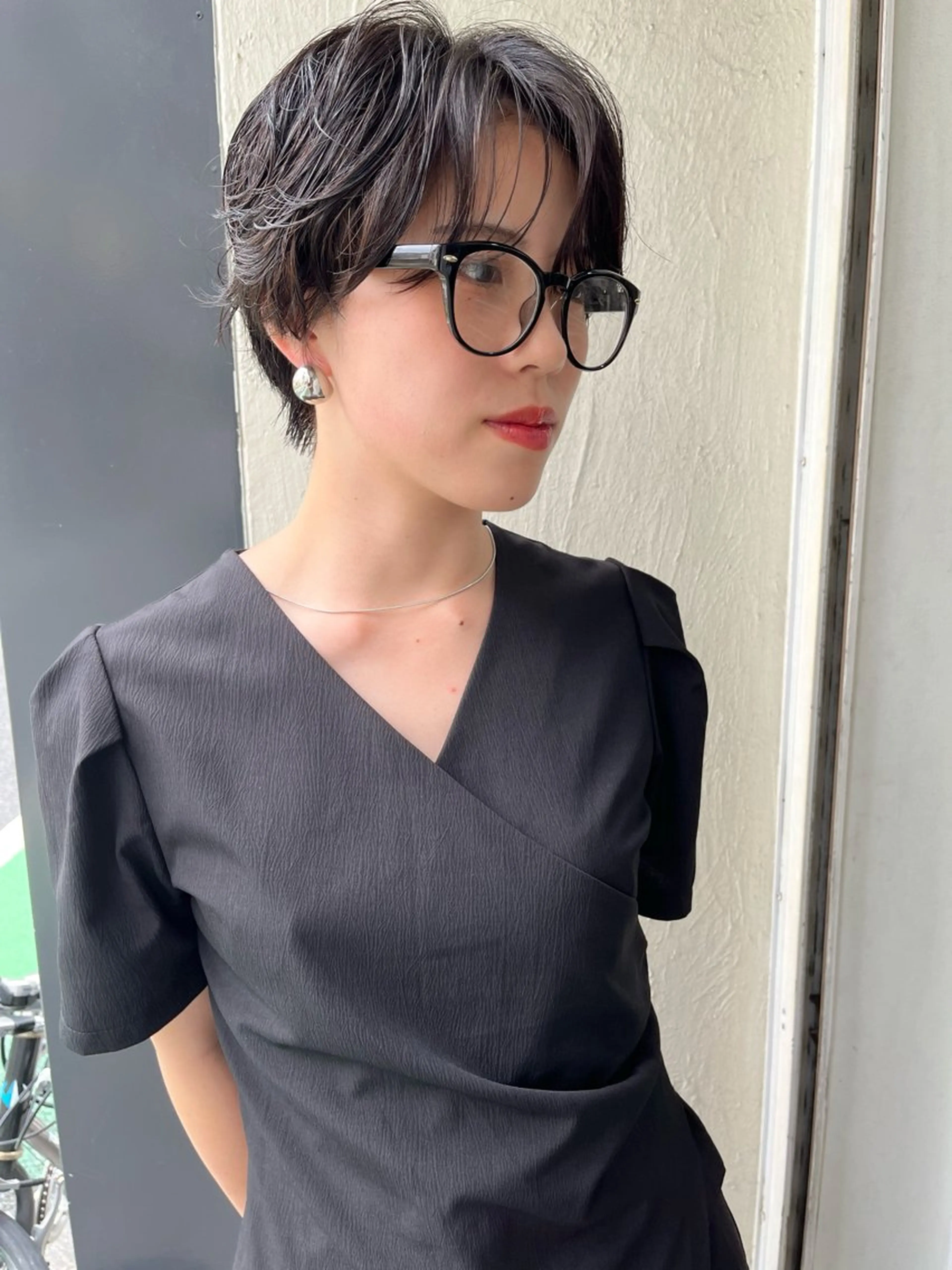 ショート パーマ ショートヘア カット パーマ トリートメント 金井京介/レイヤー /ボブパーマのヘアスタイル