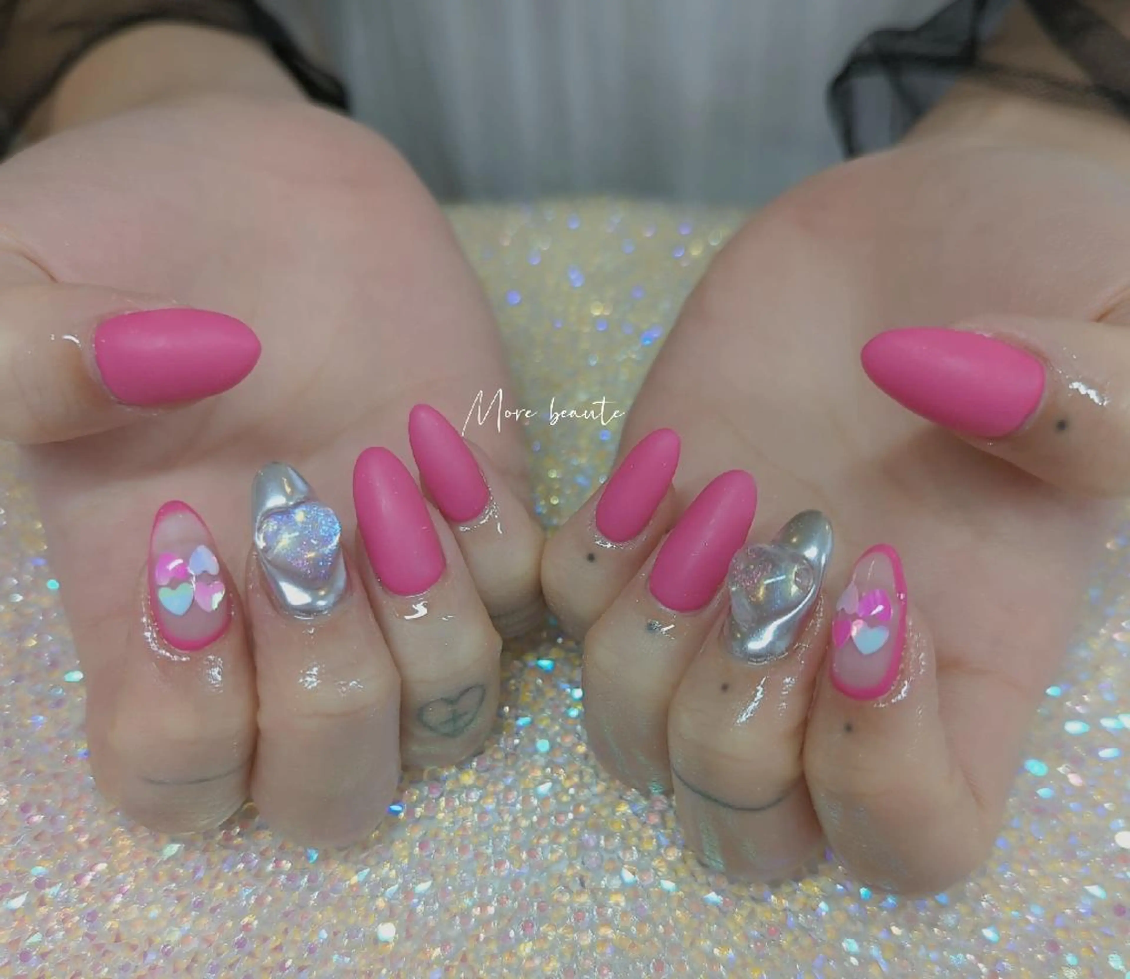 ネイル ハンドネイル I LOVE ME  NAIL.｡.:*♡のネイルデザイン