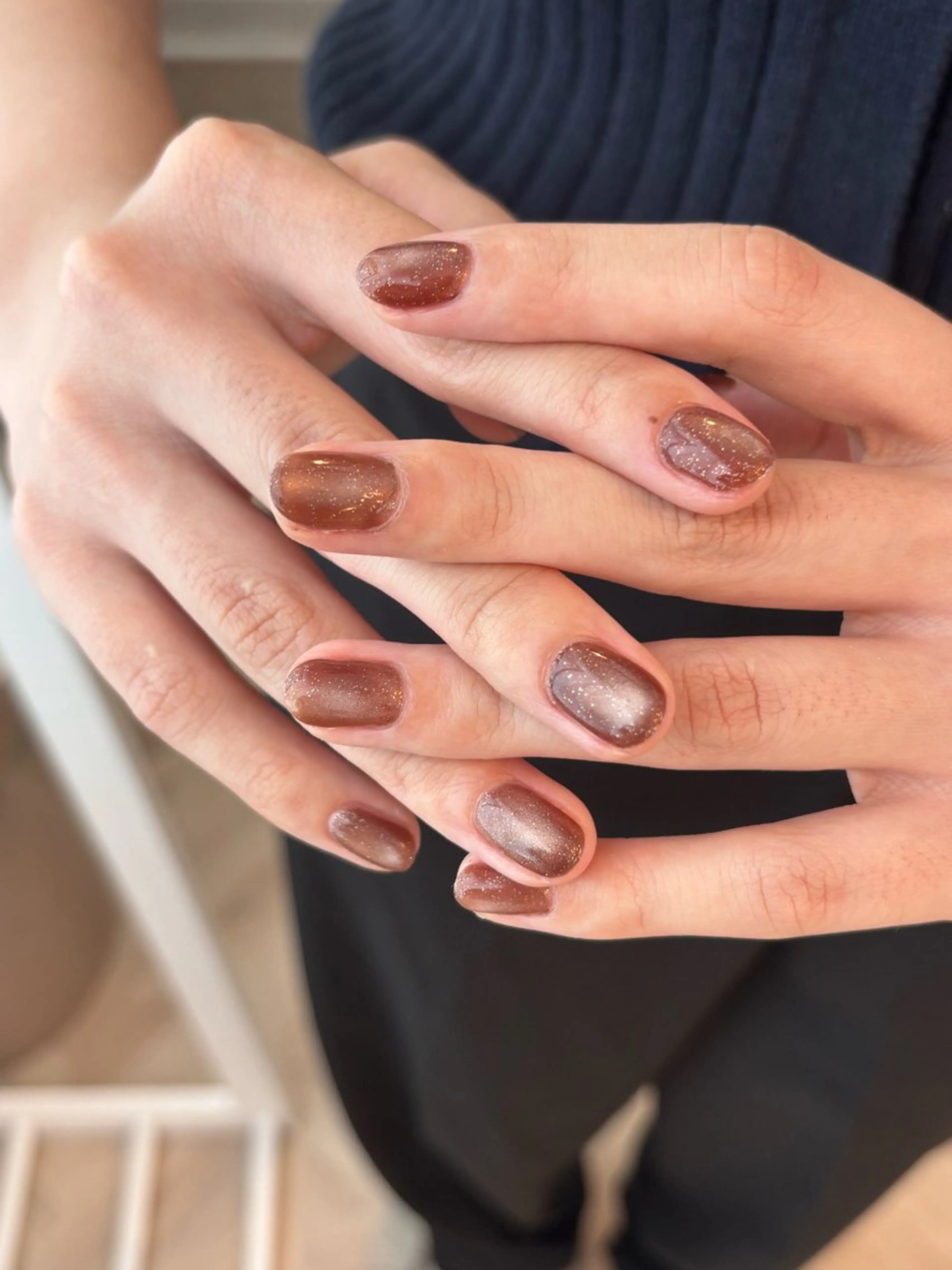 ネイル ブラウン Filonnail rinaのネイルデザイン