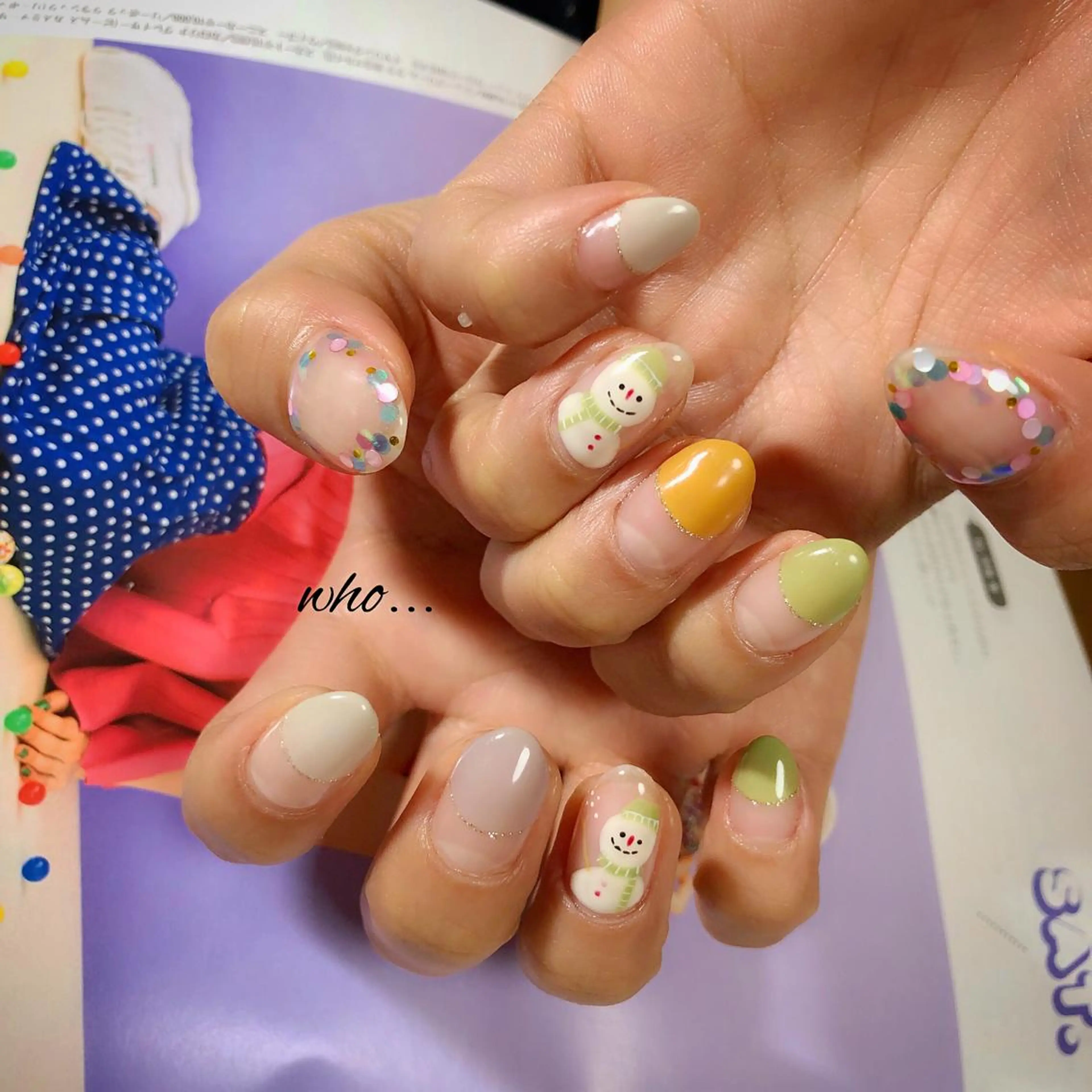ネイル NailSalon who...所属・n. fumikoのネイルデザイン