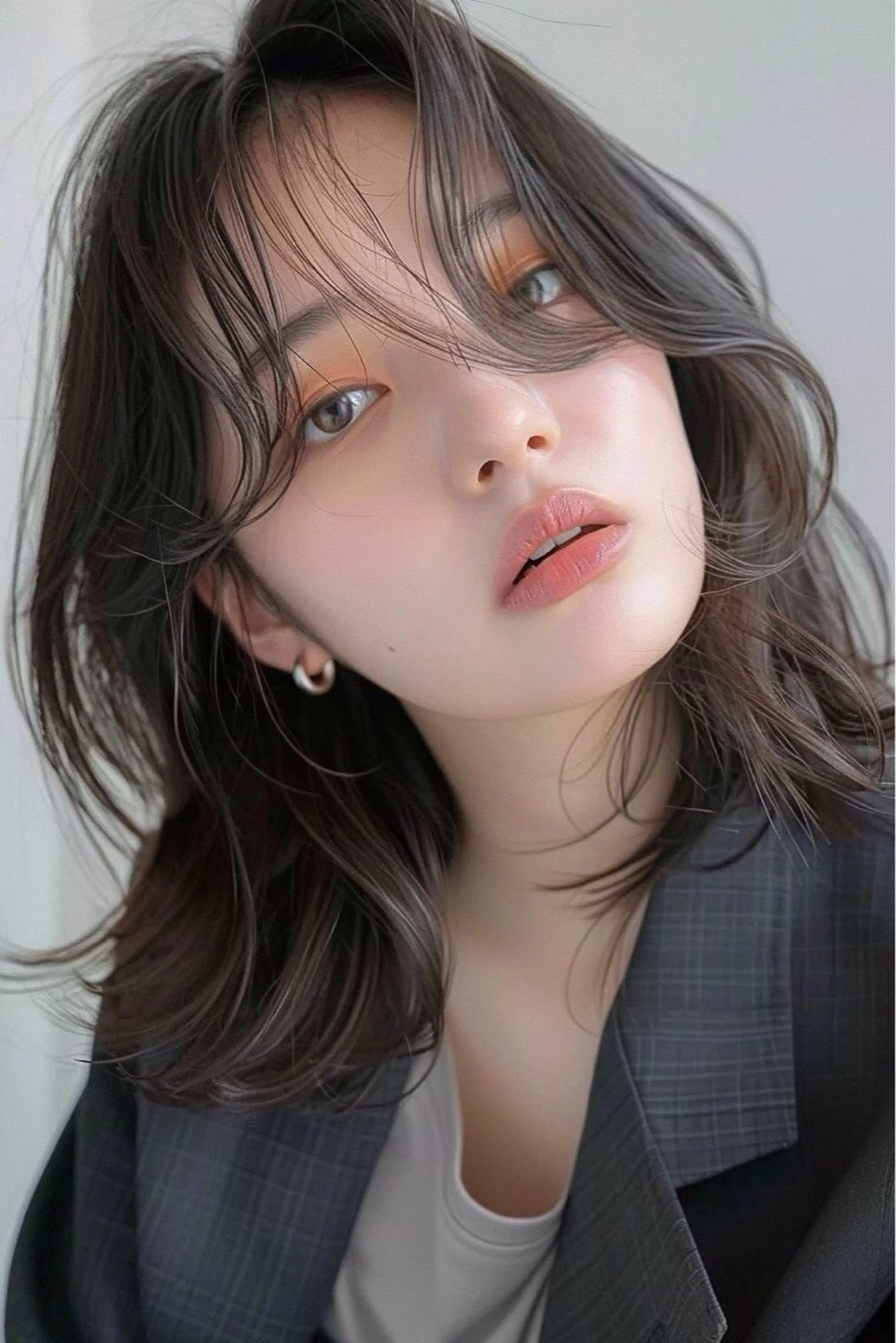 ミディアム カラー パーマ ☀️Luana☀️ 公式/大通のヘアスタイル