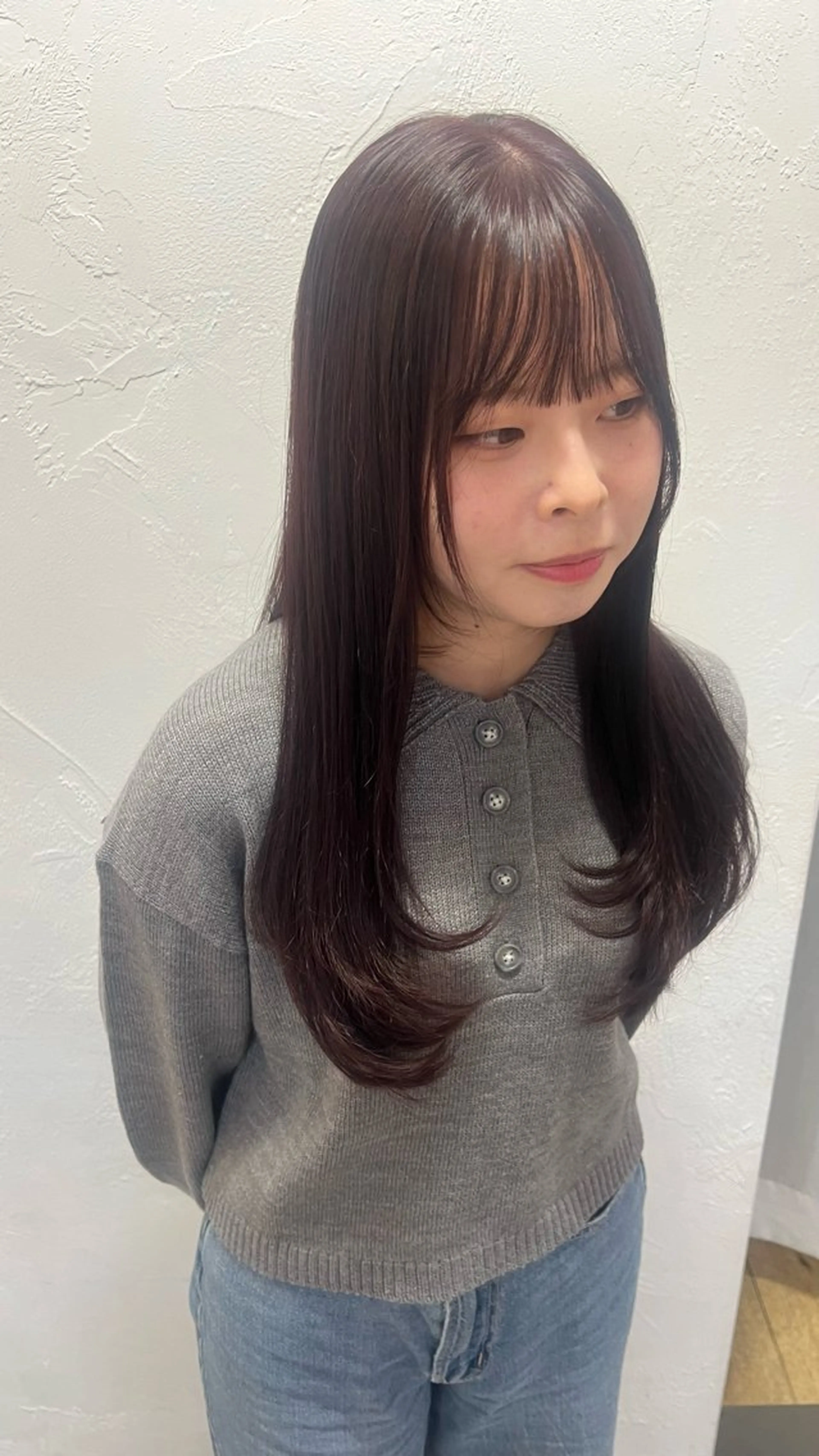 ロング ヘアカラー Lomalia もえかのヘアスタイル