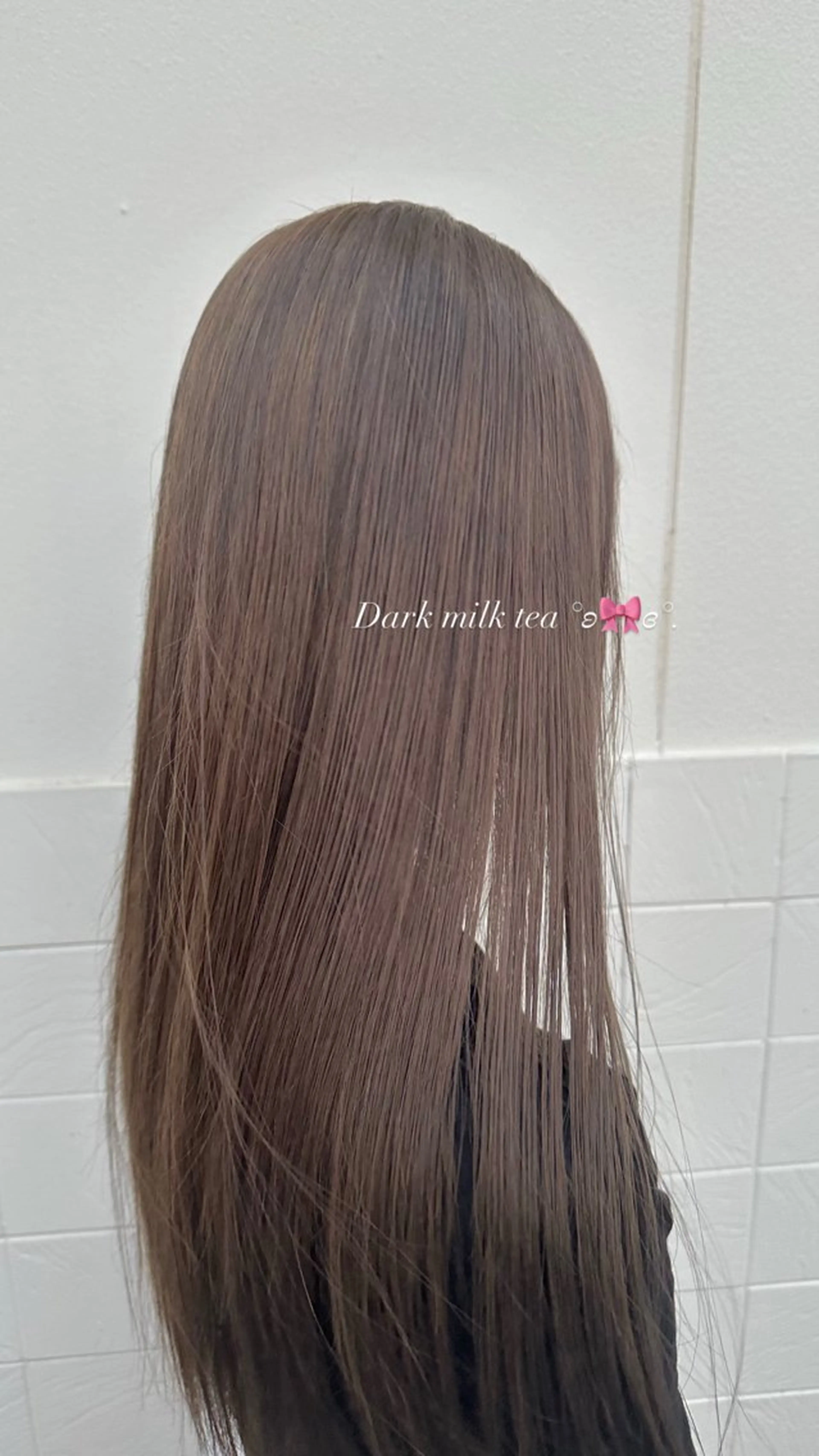 ロング カラー 坂庭 美夢のヘアスタイル