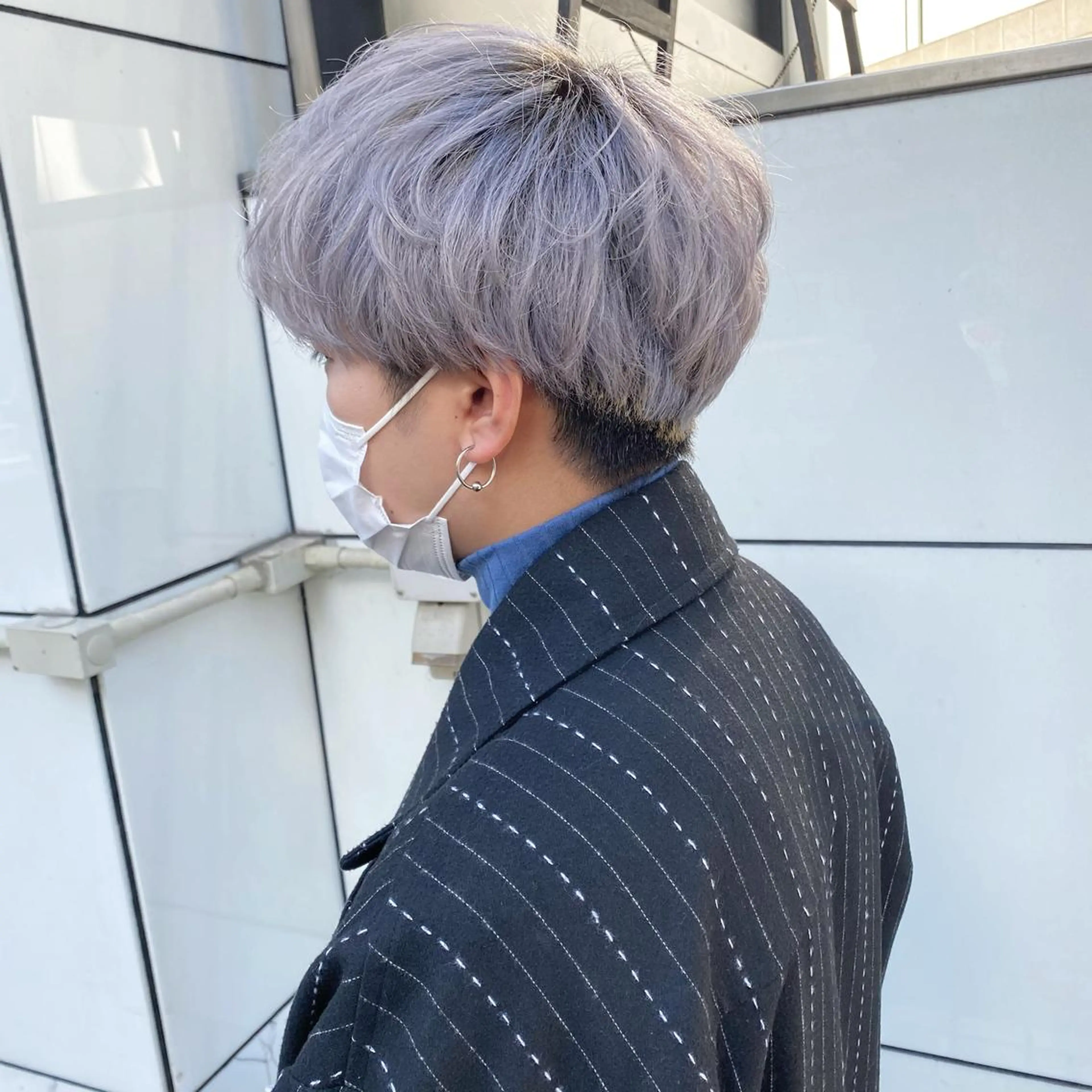 ショート カラー メンズ 髪質改善/縮毛矯正 今井海斗のヘアスタイル