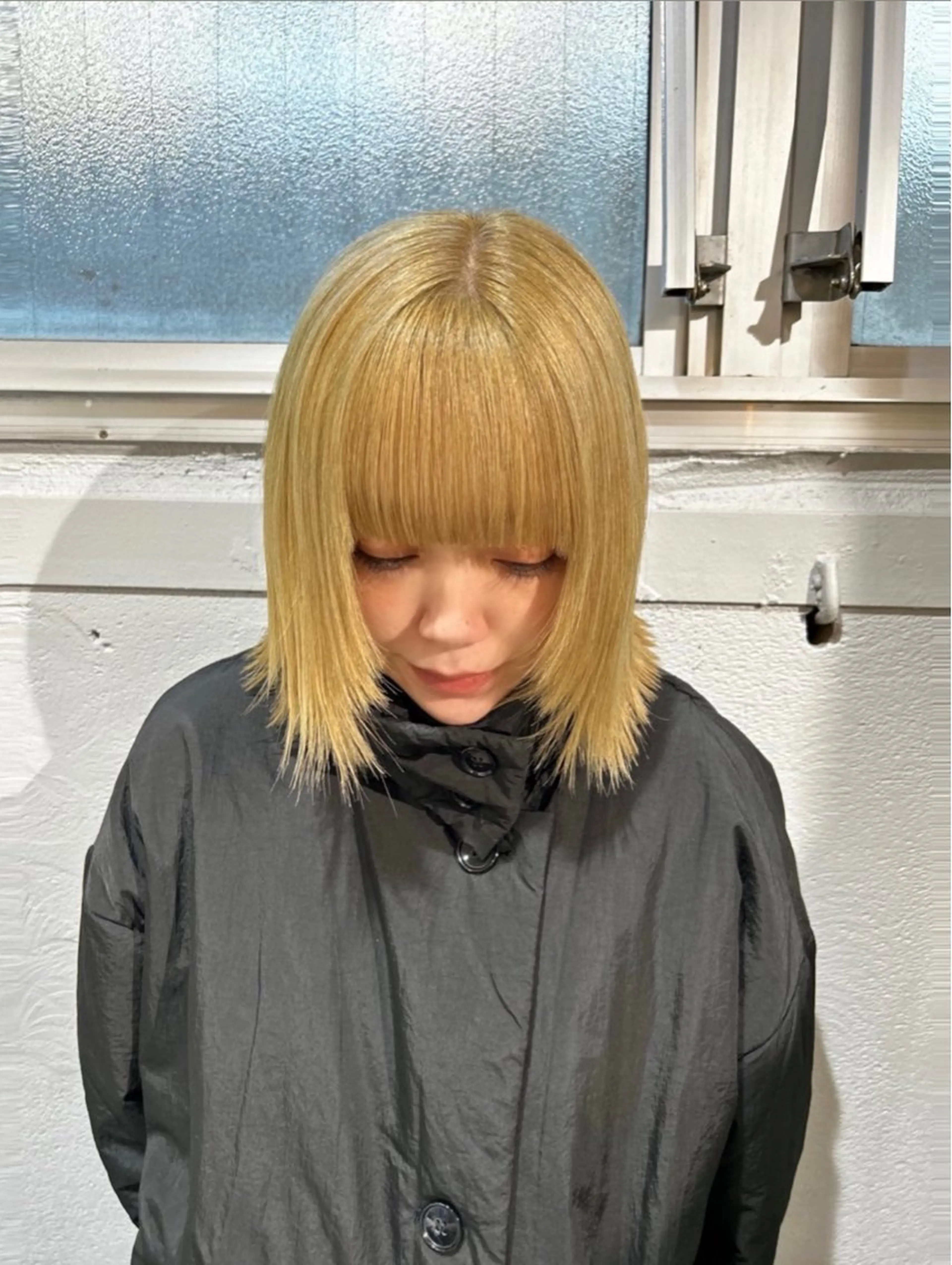 ミディアム ヘアカラー hair&eye🎀 /momoKaのマツエク・マツパデザイン