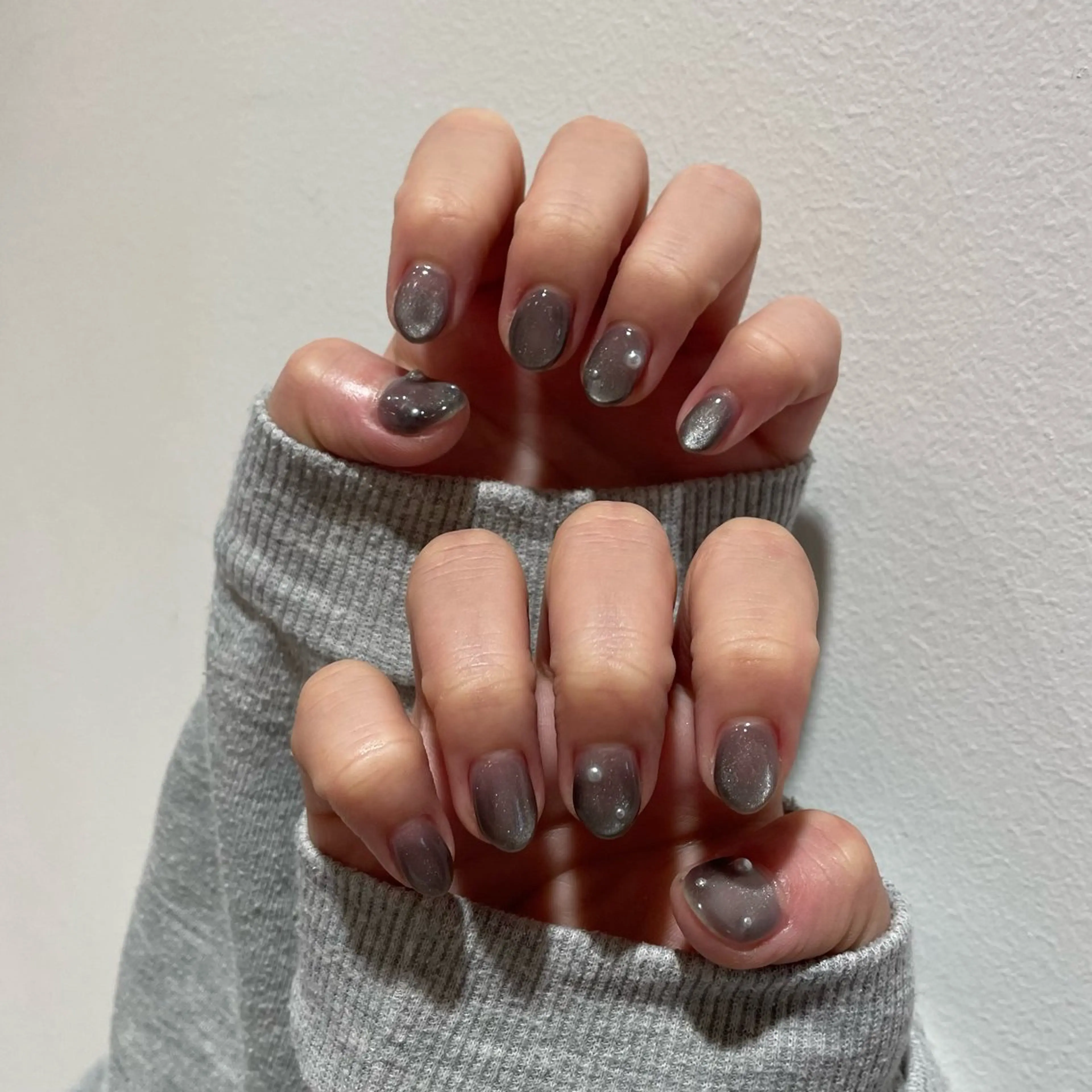 ネイル マグネットネイル 友野 遥のネイルデザイン