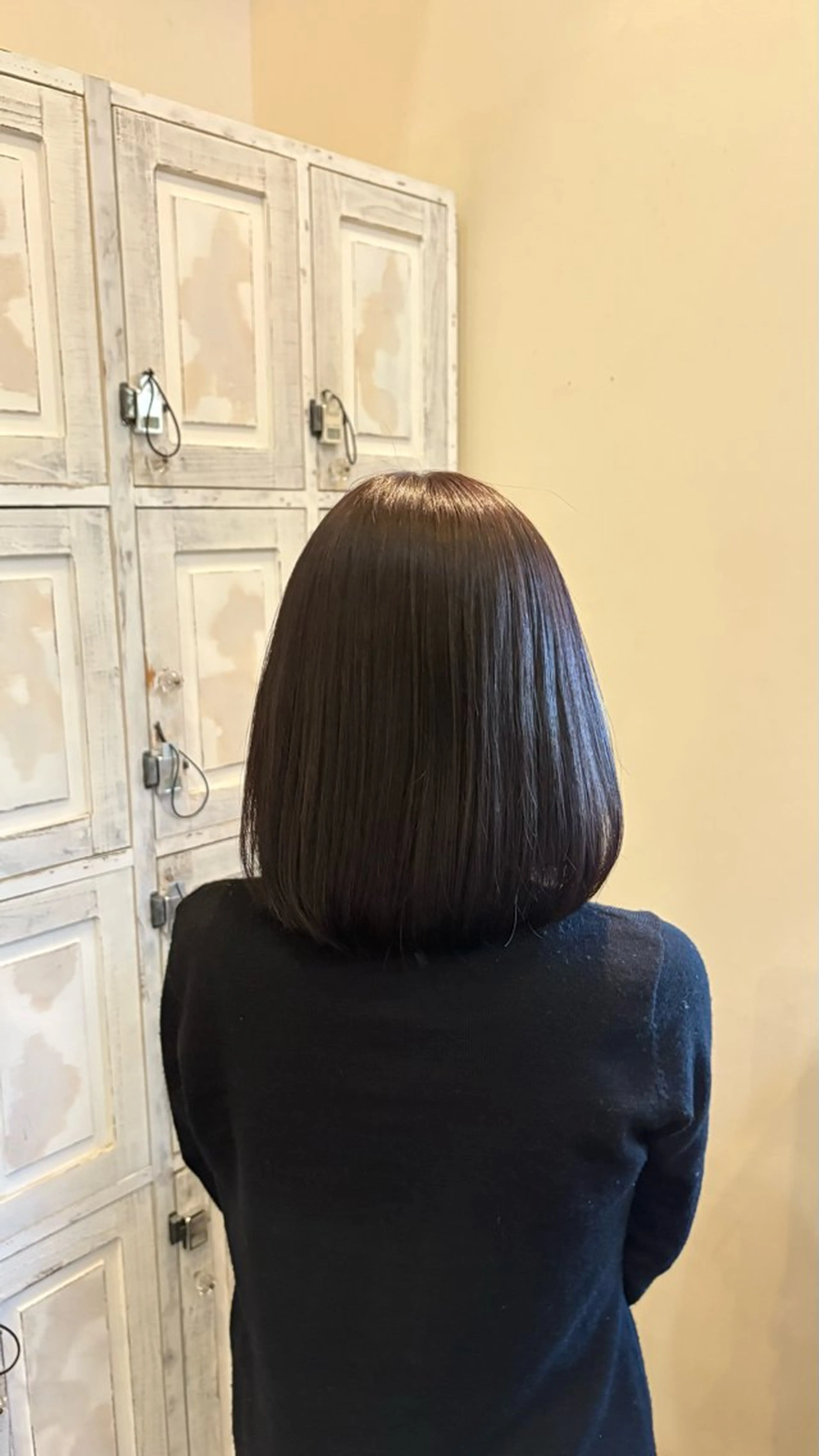 ショート ヘアカラー ルプラボウ/ 内藤ほのか/艶カラーのヘアスタイル