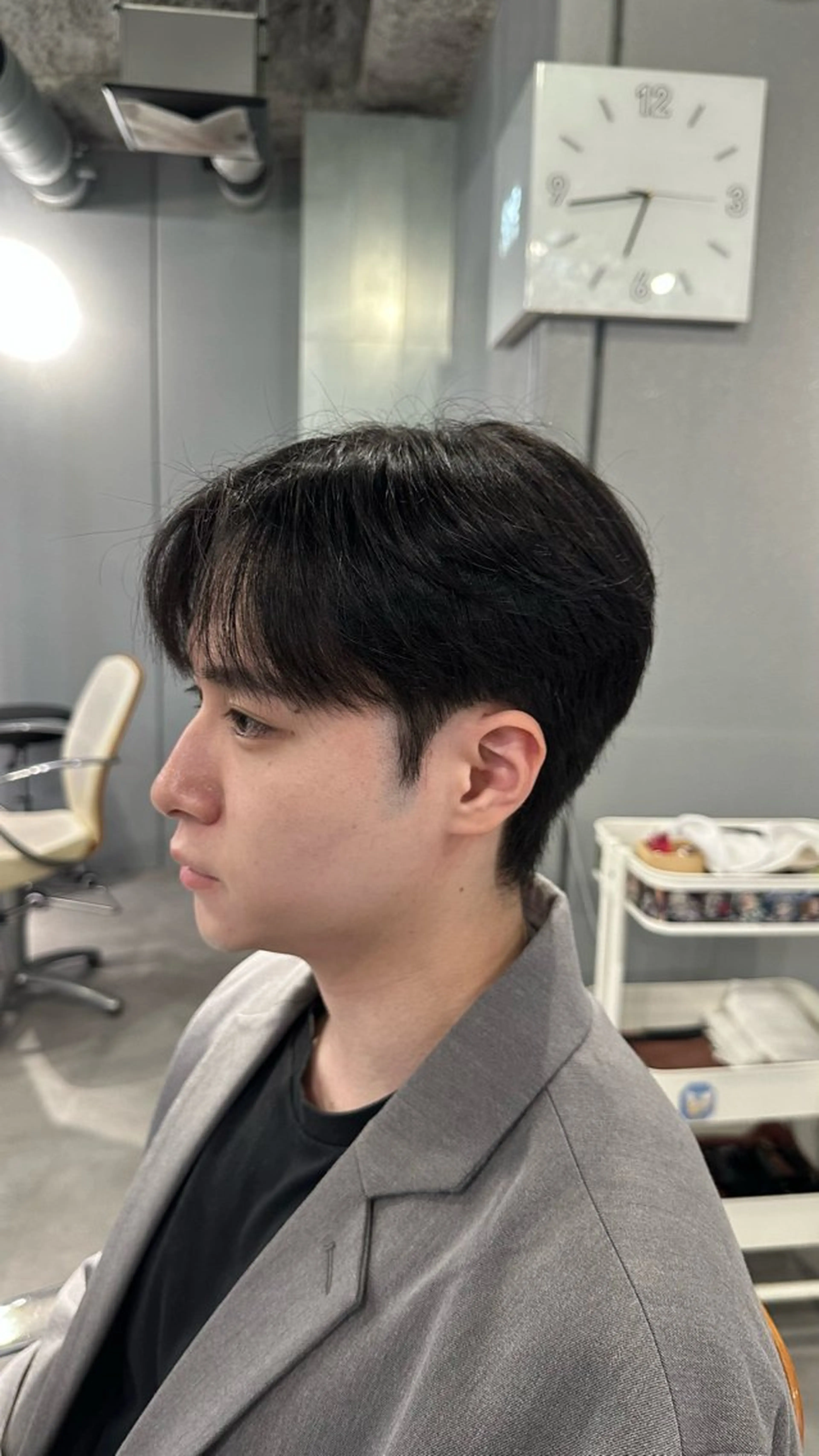 メンズ カット パーマ 和 /韓国メンズスタイルのヘアスタイル