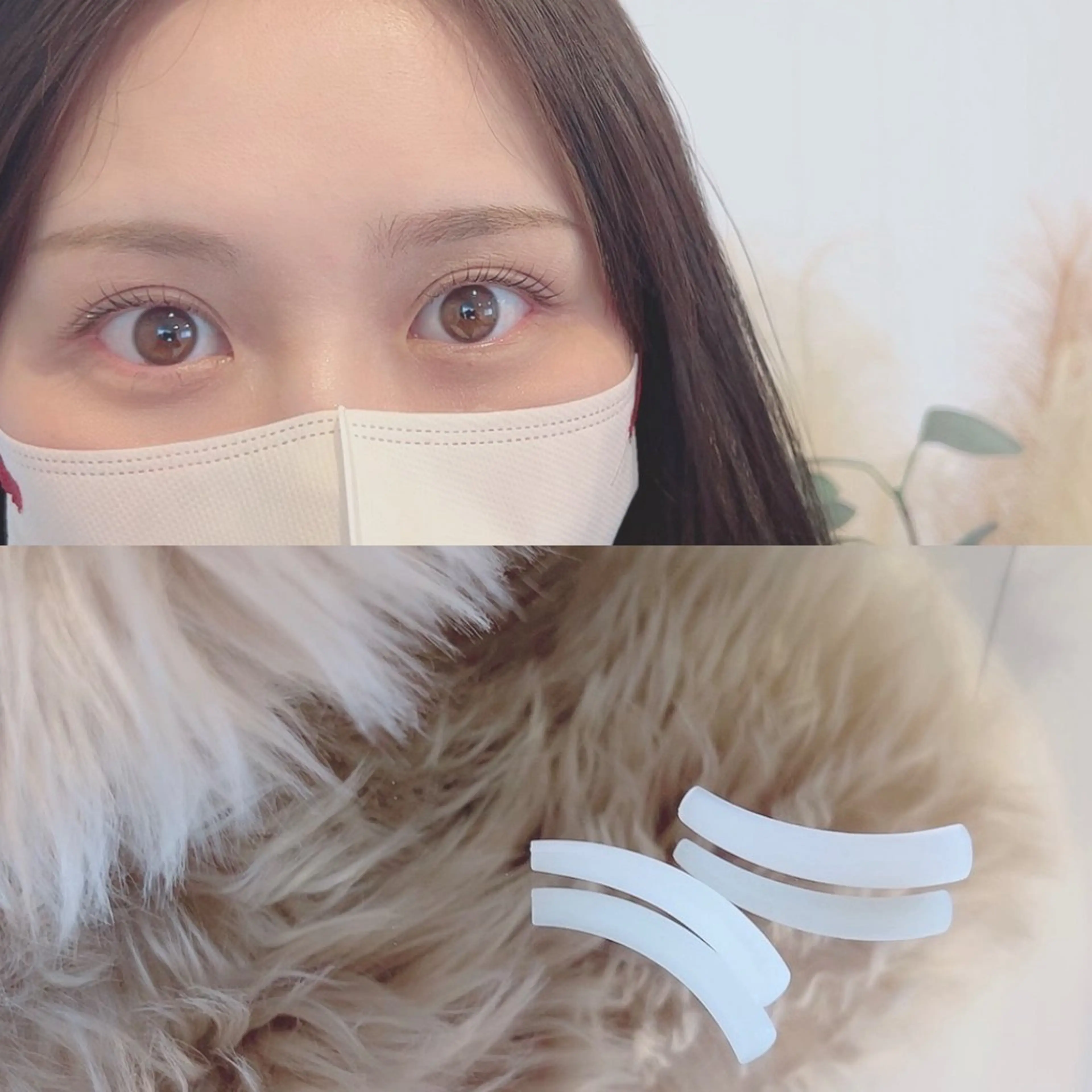 マツエク・マツパ ナチュラル パリジェンヌラッシュリフト まつげパーマ 一重×まつ毛パーマ CLUTCH阿倍野 🥨マエ トモヨ☕️のマツエク・マツパデザイン