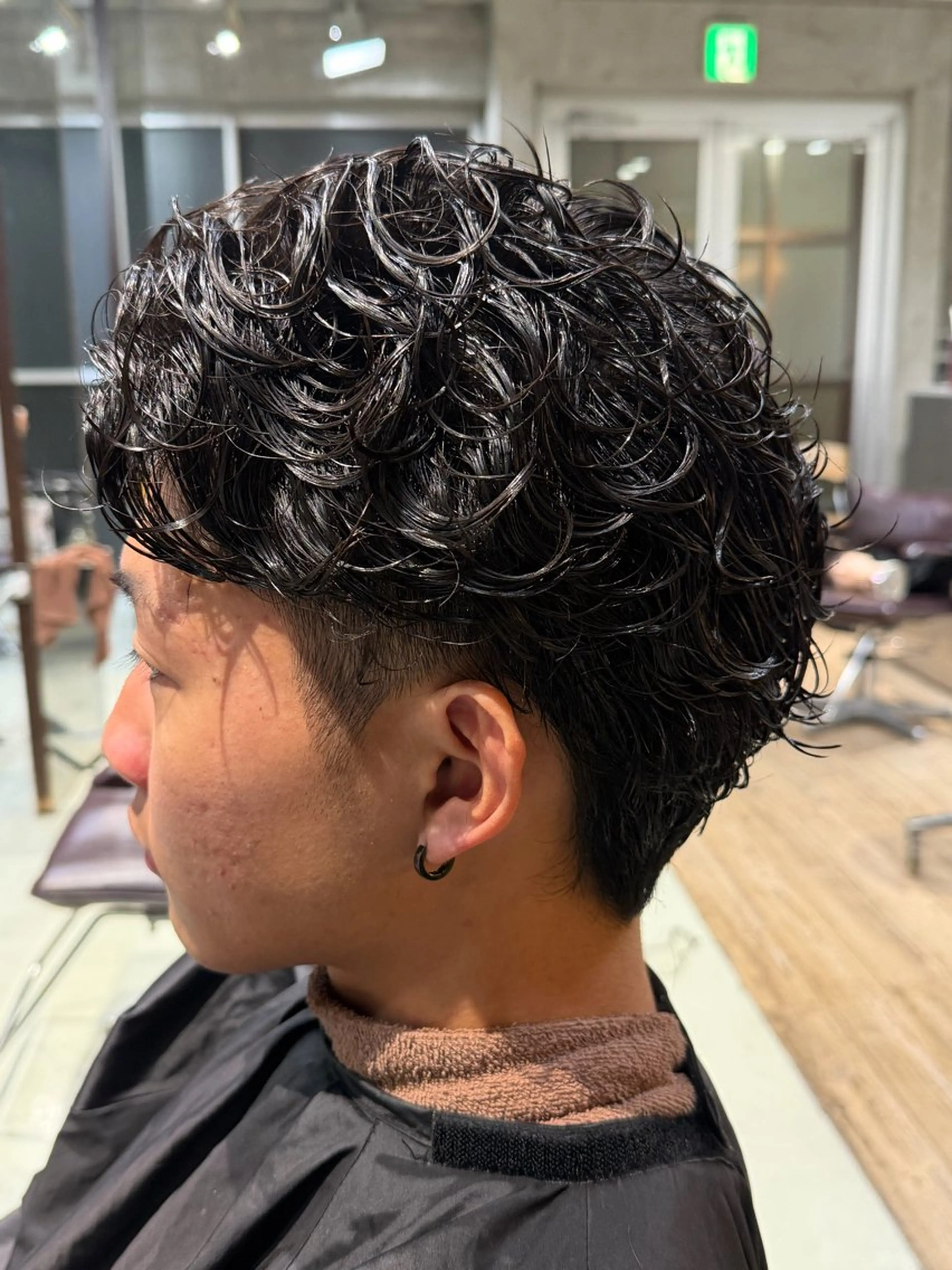 パーマ カット パーマ fifthパーマ特化 ユウリのヘアスタイル
