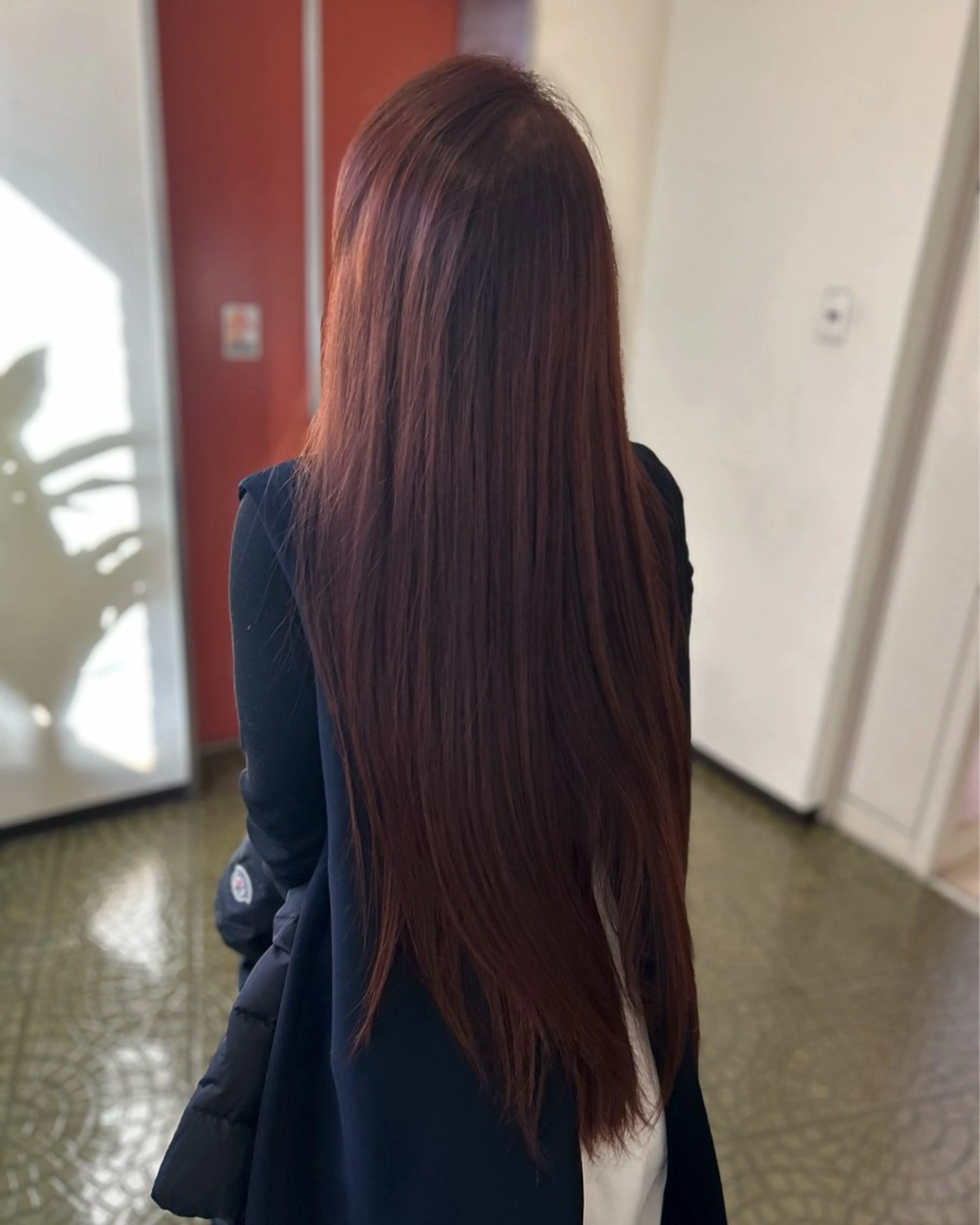 ロング ロング ヘアカラー aile生駒/ 福田茜のヘアスタイル
