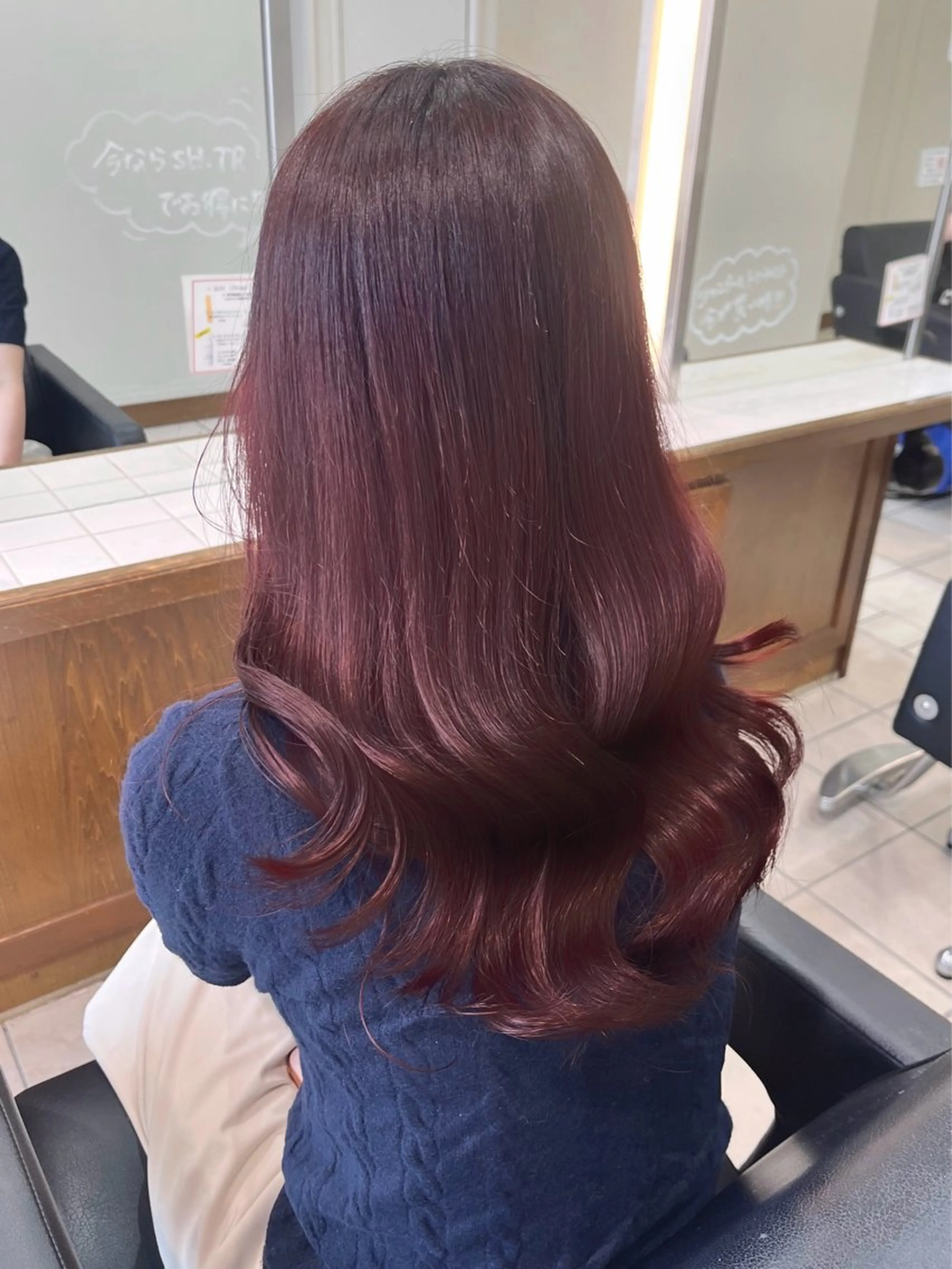 ロング カラー ヘアカラー トリートメント 🎀透明感カラー🎀 稲垣至恩🎀のヘアスタイル