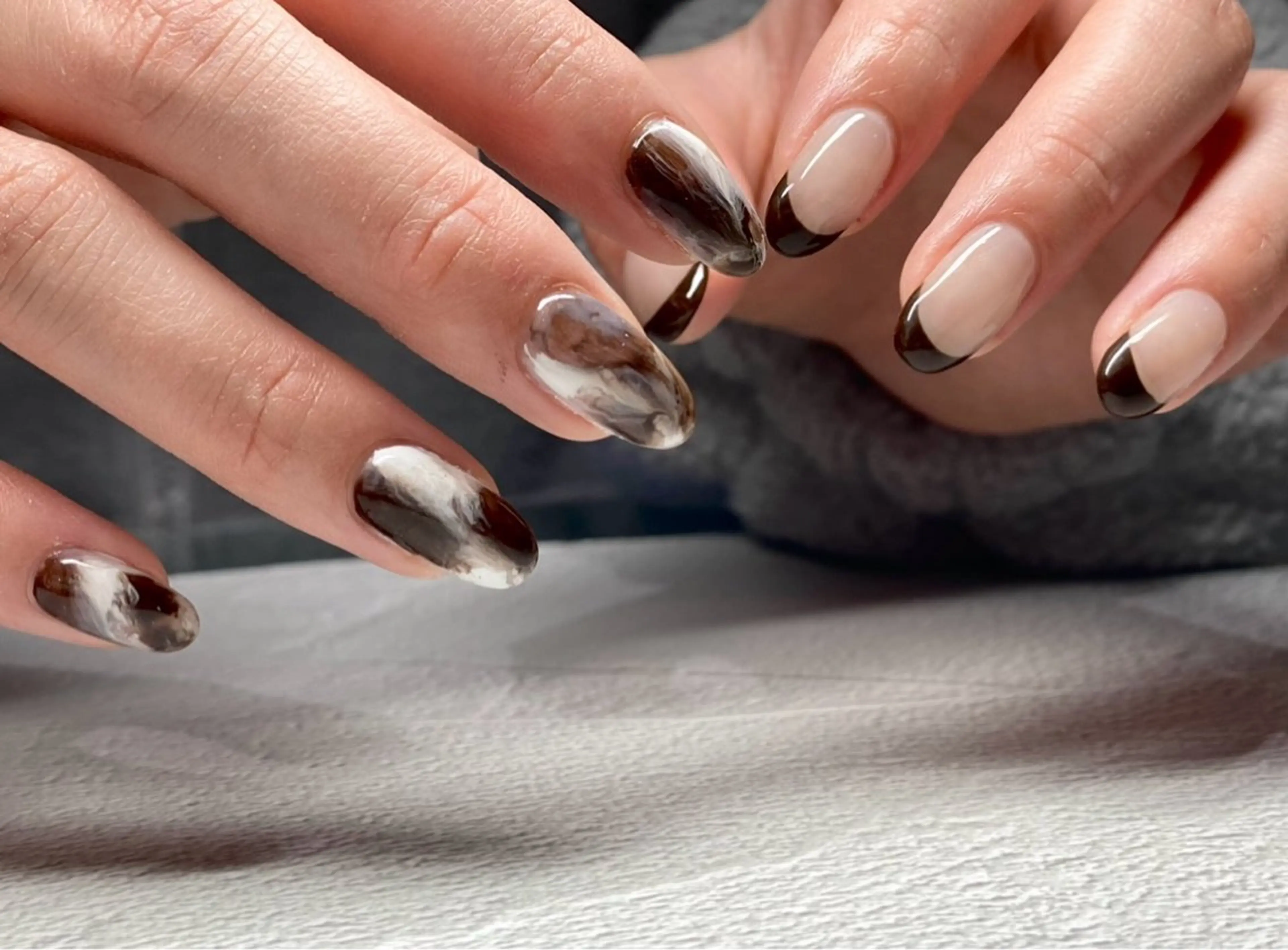 【ハンド💅アート１０本：やり放題(持ち込みok)】　※甘皮ケア・オフ込みの写真