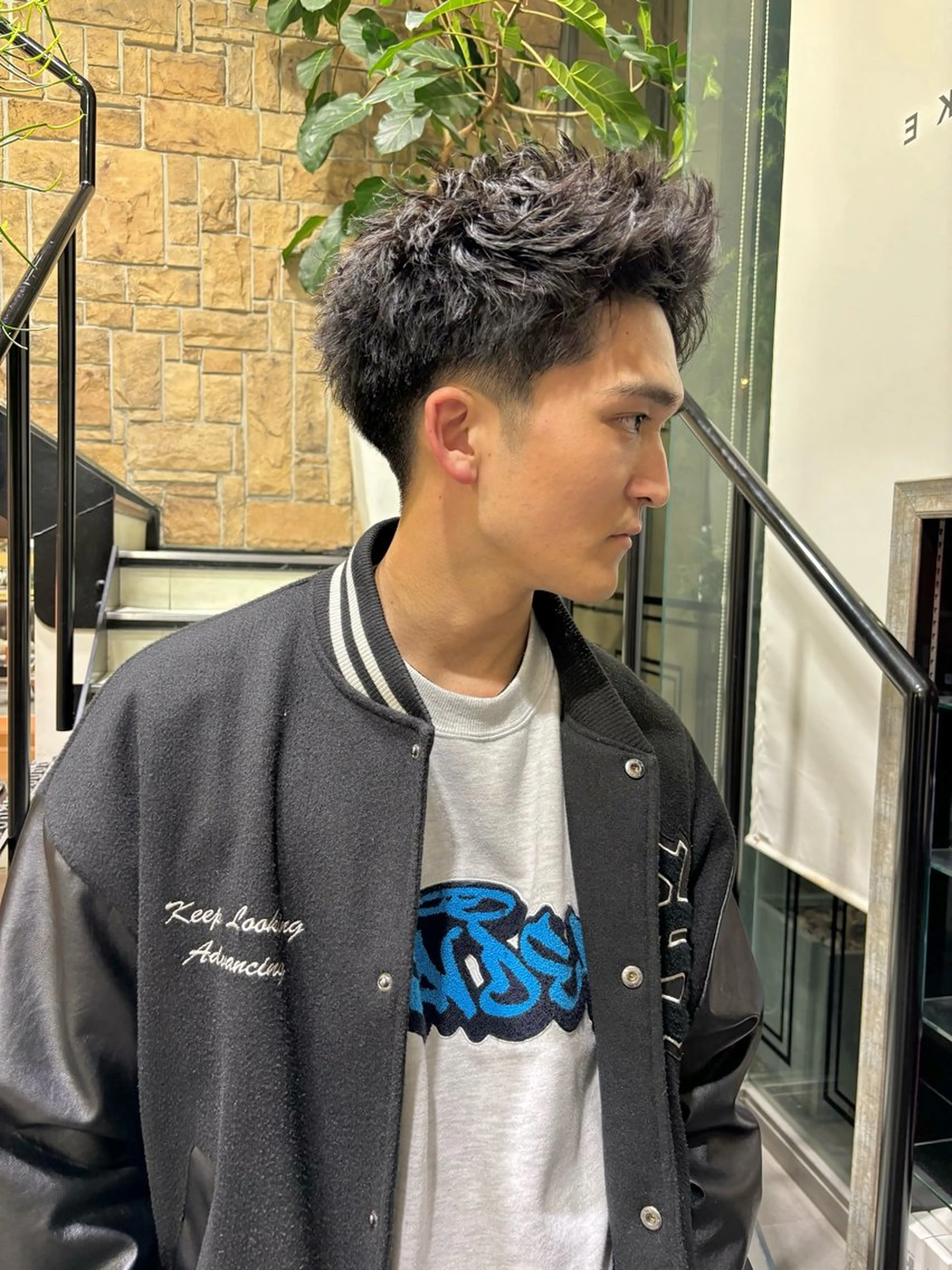 パーマ メンズ 骨格矯正/理論パーマ /悩み改善/yuyaのヘアスタイル