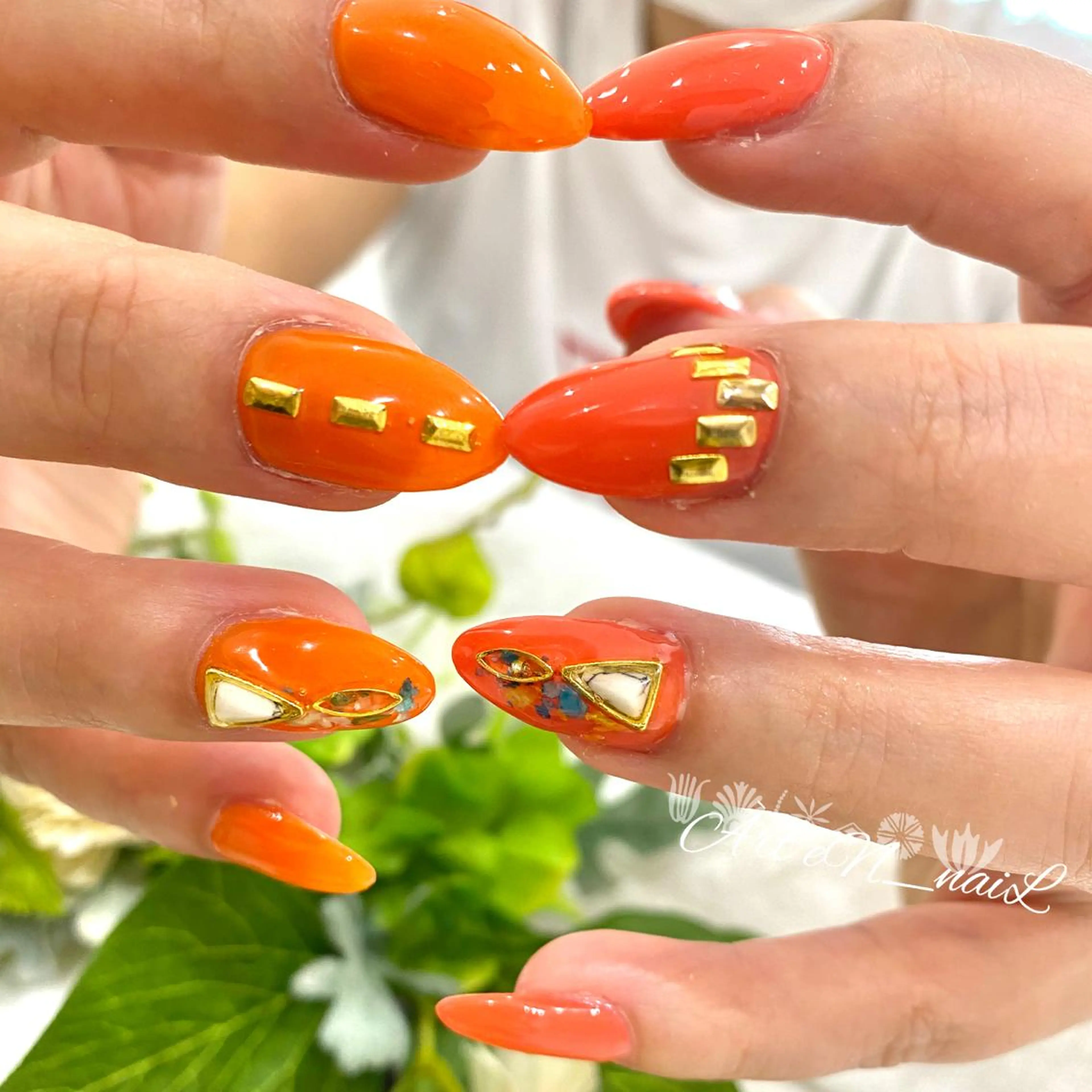 ネイル ＥＮＮＡＩＬ野中本店所属・EN_NAIL 野中本店Ayakaのネイルデザイン