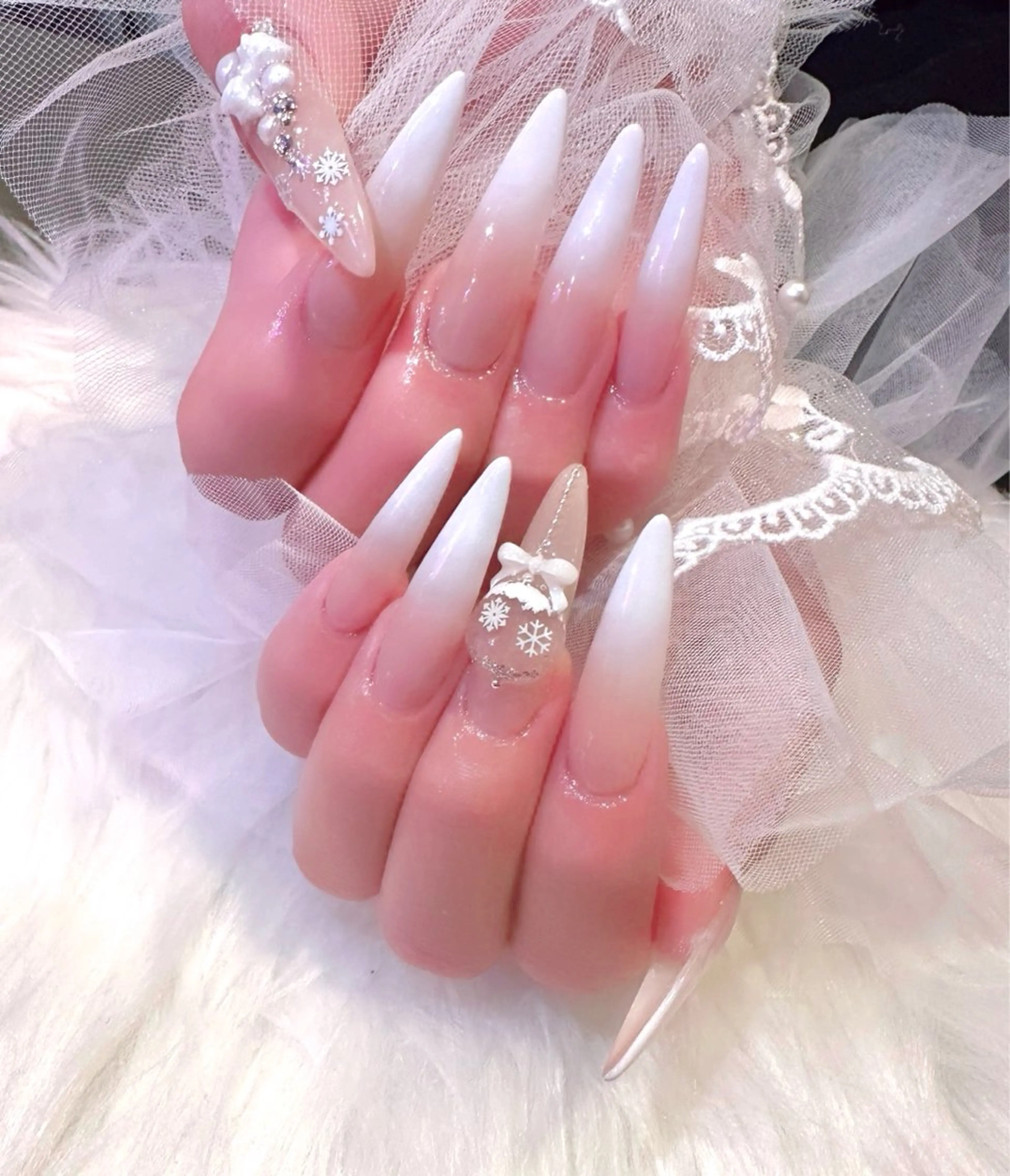 ネイル ハンドネイル nail untitled🎀のネイルデザイン