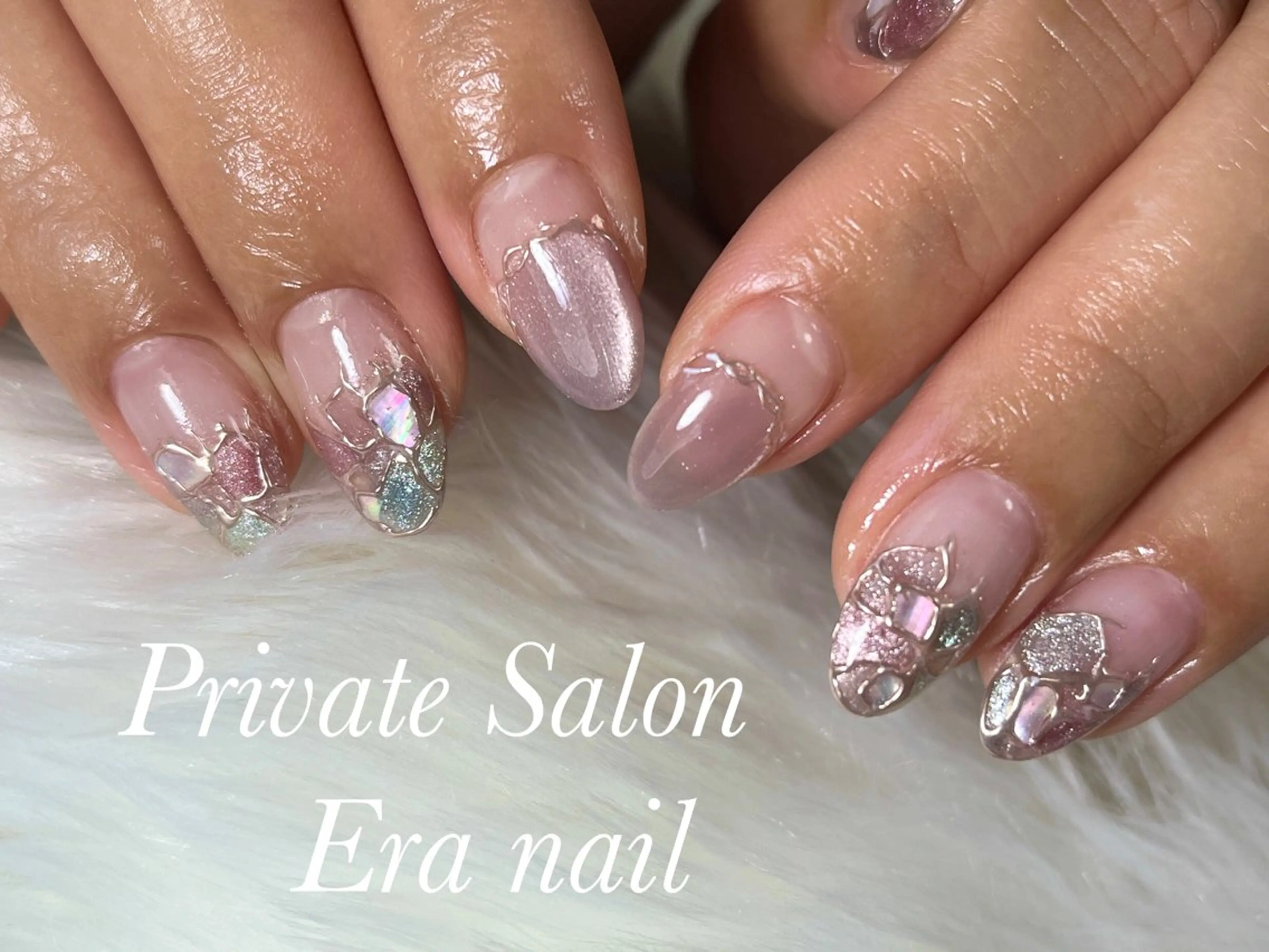 ネイル マグネットネイル Era nailのネイルデザイン