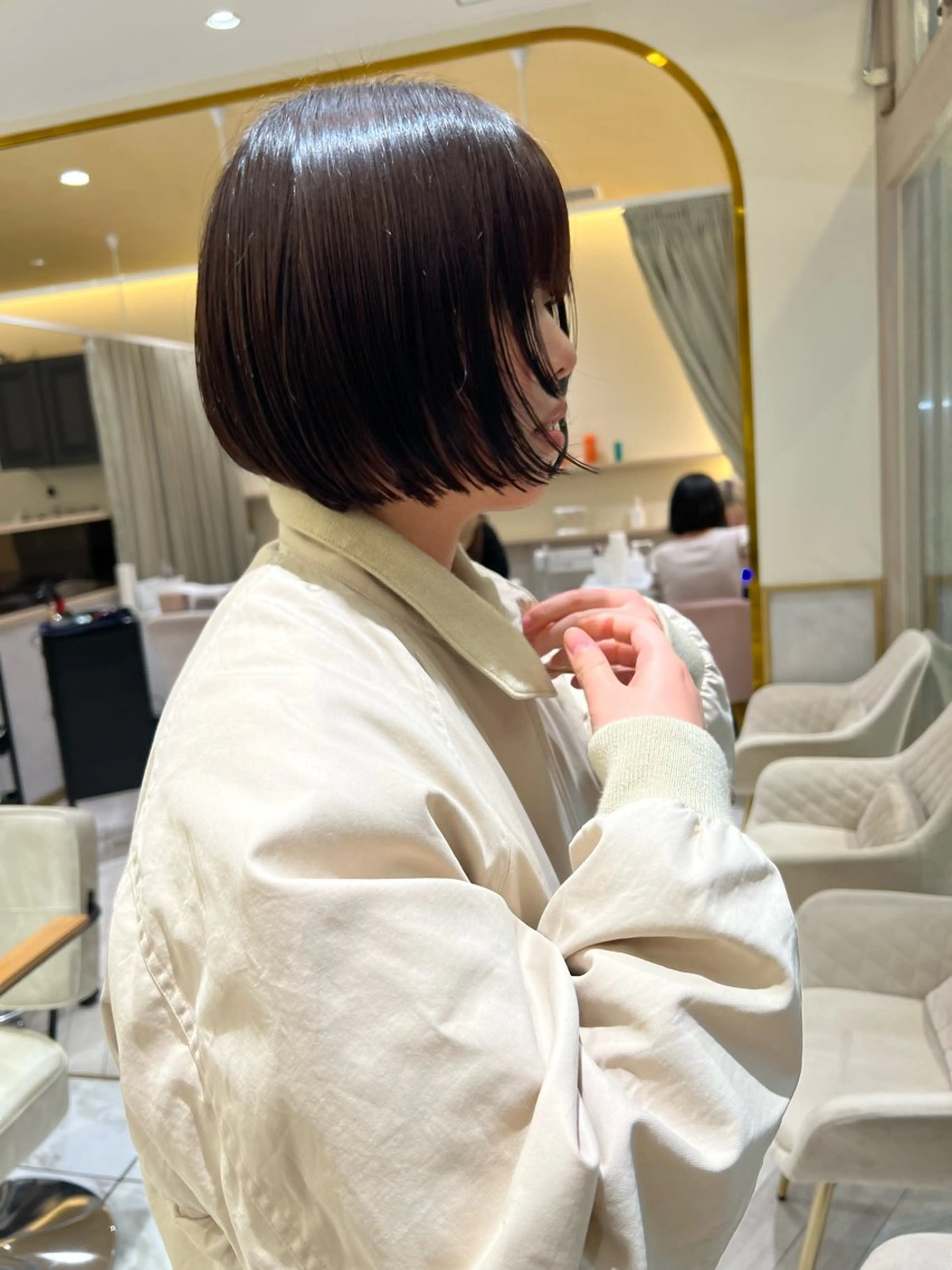 ミディアム カット オシャレデザイン 🧺🪽/SHUNOのヘアスタイル