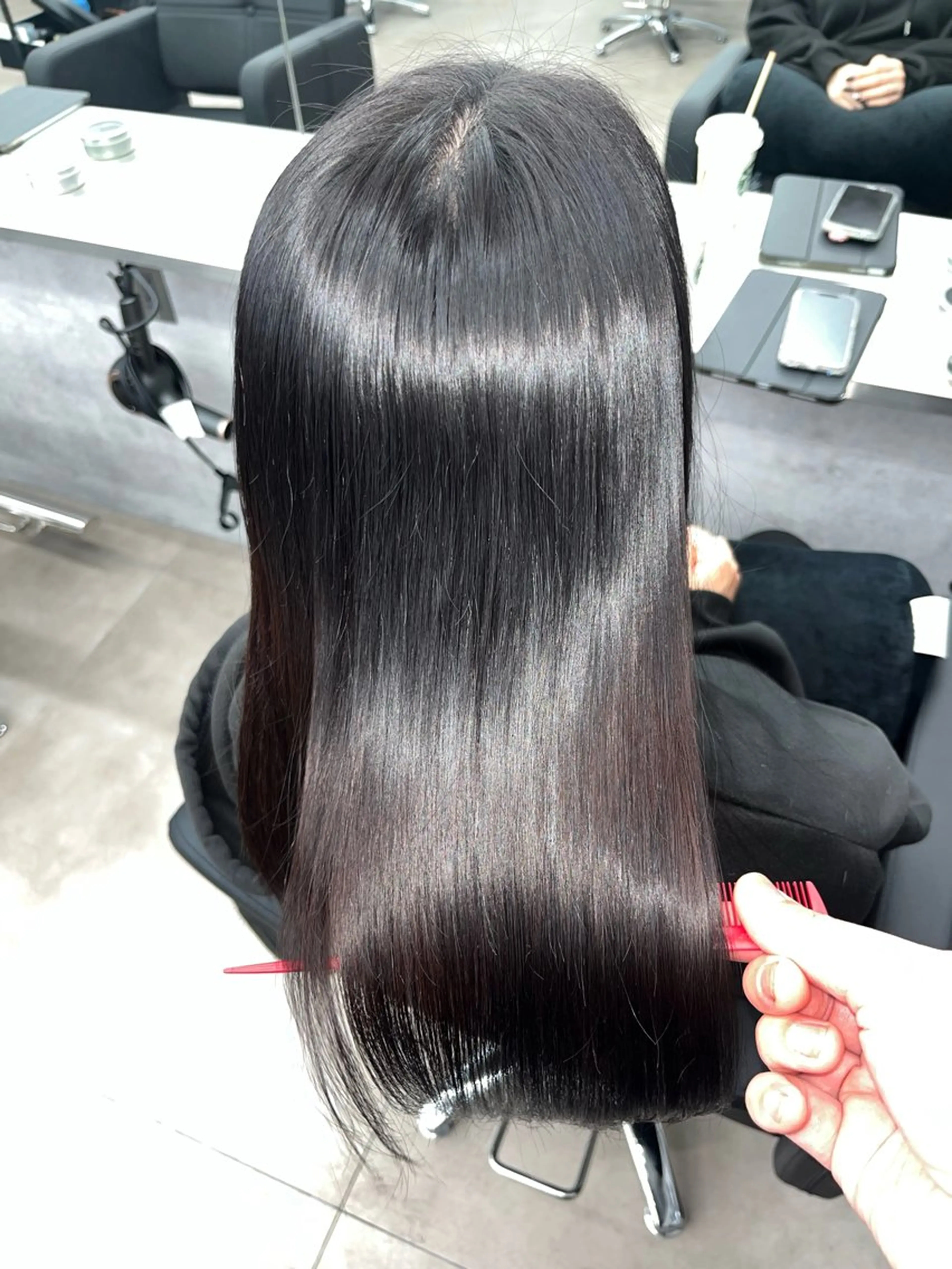 ロング カラー パーマ 🌈艶髪/髪質改善 新宿itouのヘアスタイル