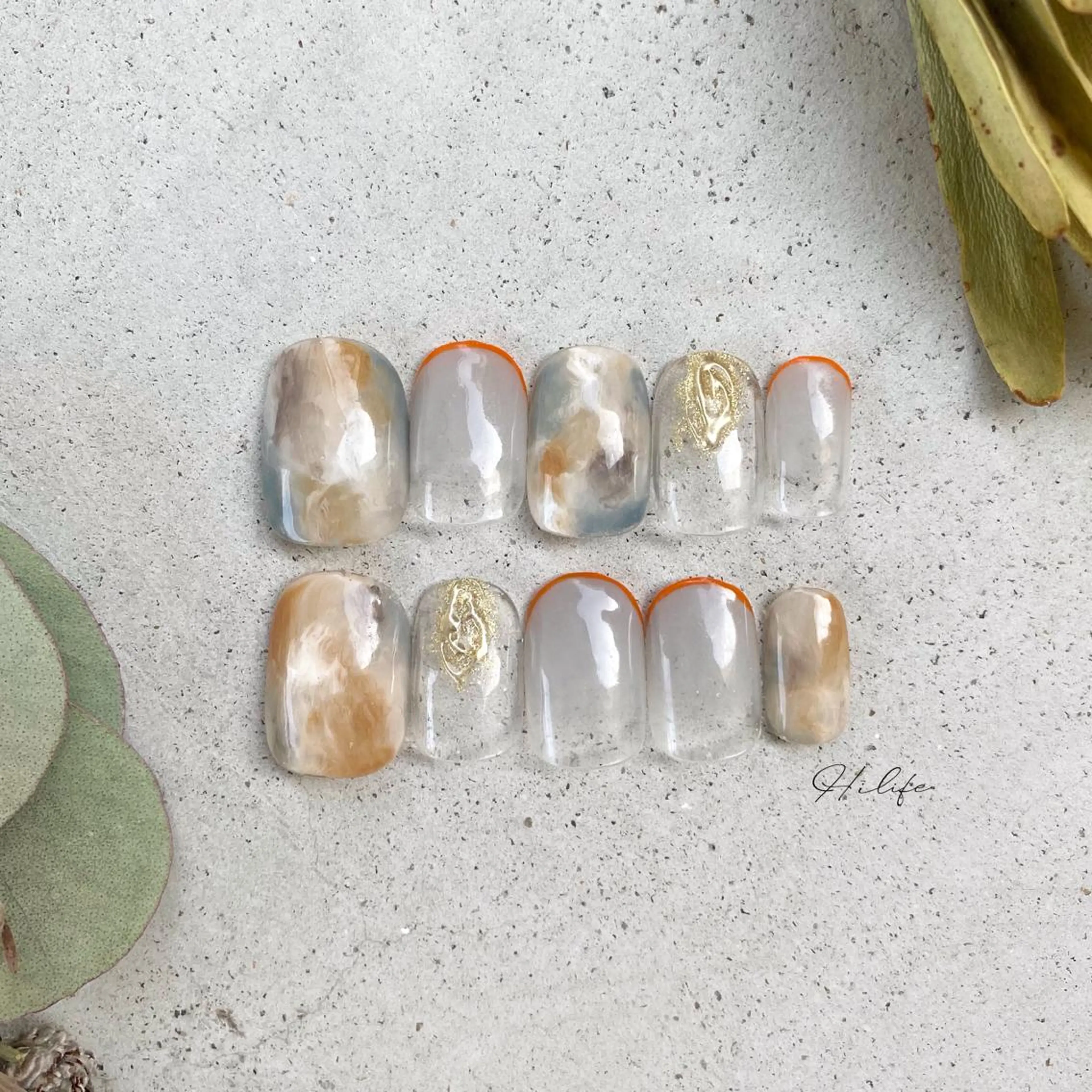 ネイル ネイルチップ ハンドネイル Nail Adore.のネイルデザイン