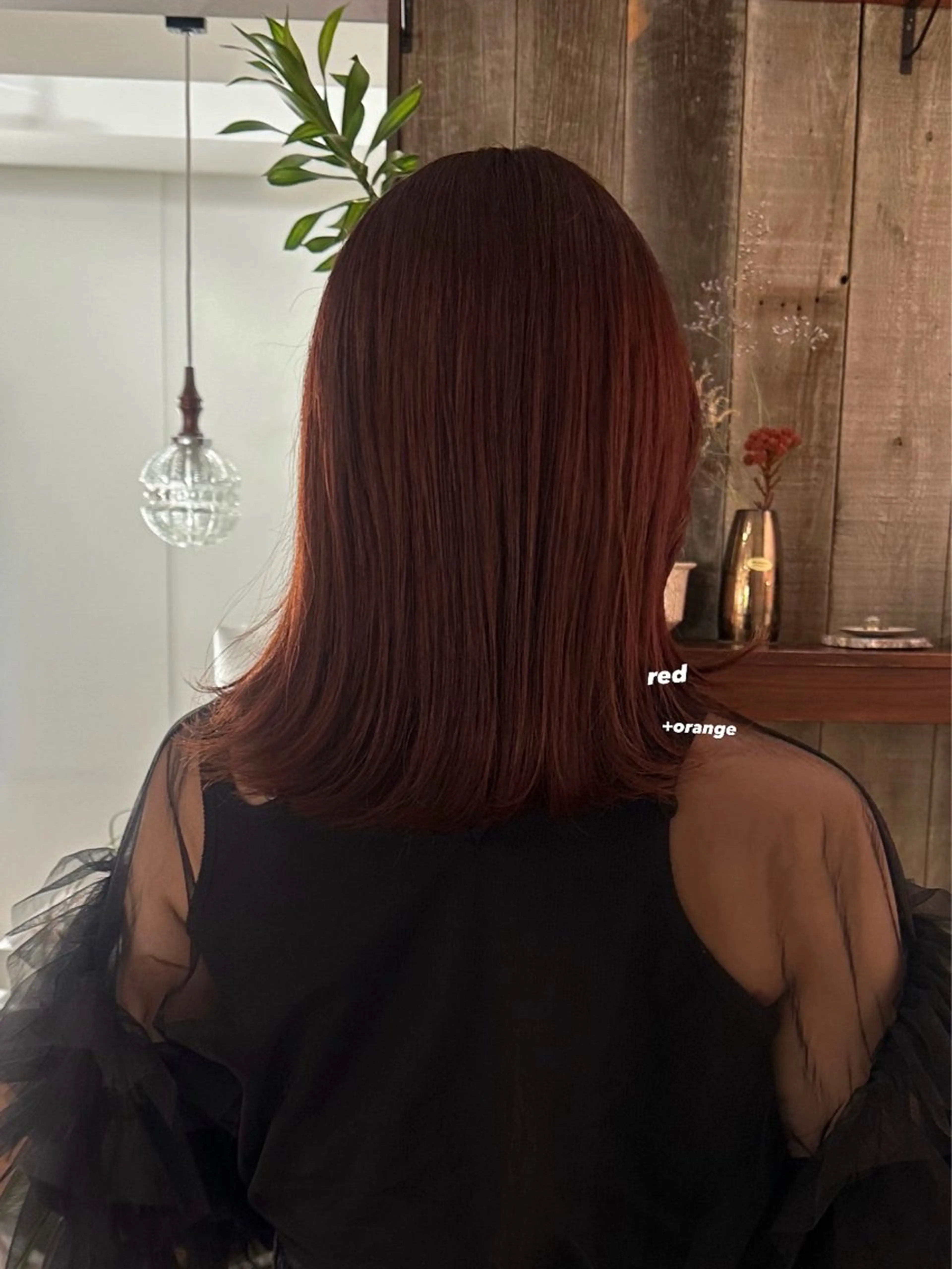 ミディアム カラー カット ヘアカラー トリートメント 暖色カラー/レイヤー 🌙 オノユリカのヘアスタイル