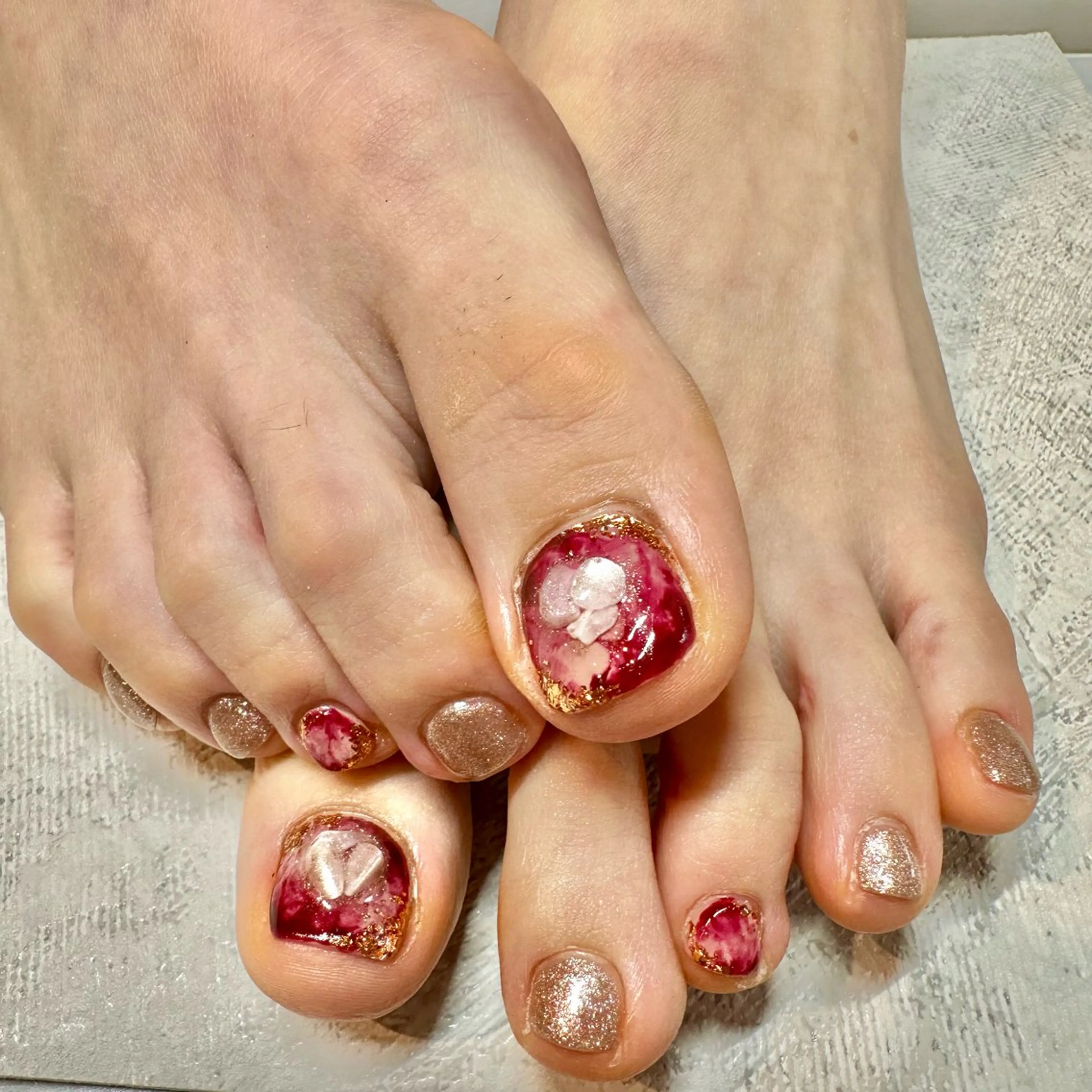 ネイル フットネイル Tocowaka マエダのネイルデザイン