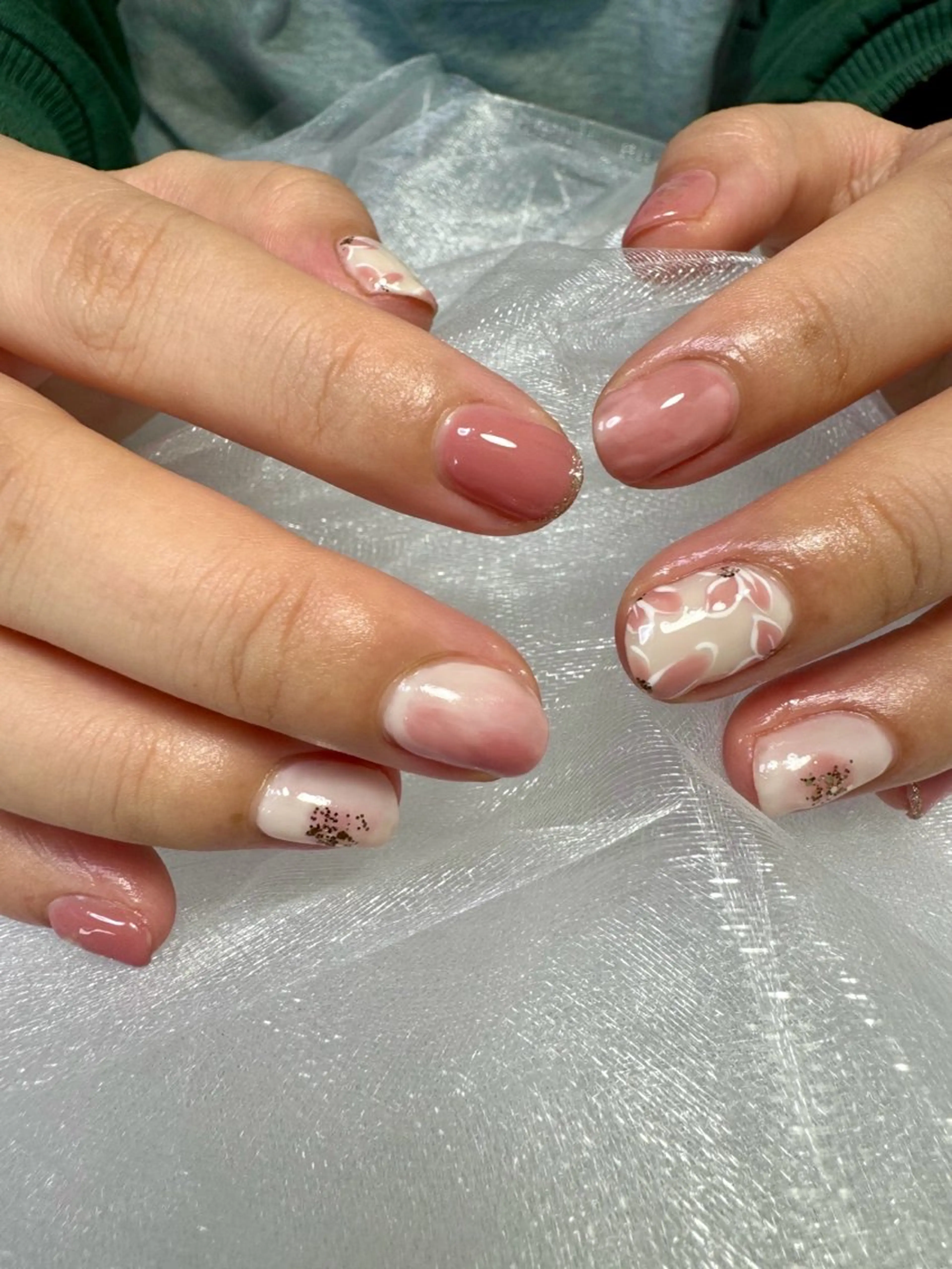 ネイル 持ち込み ハンドネイル CALMO WORKSのネイルデザイン