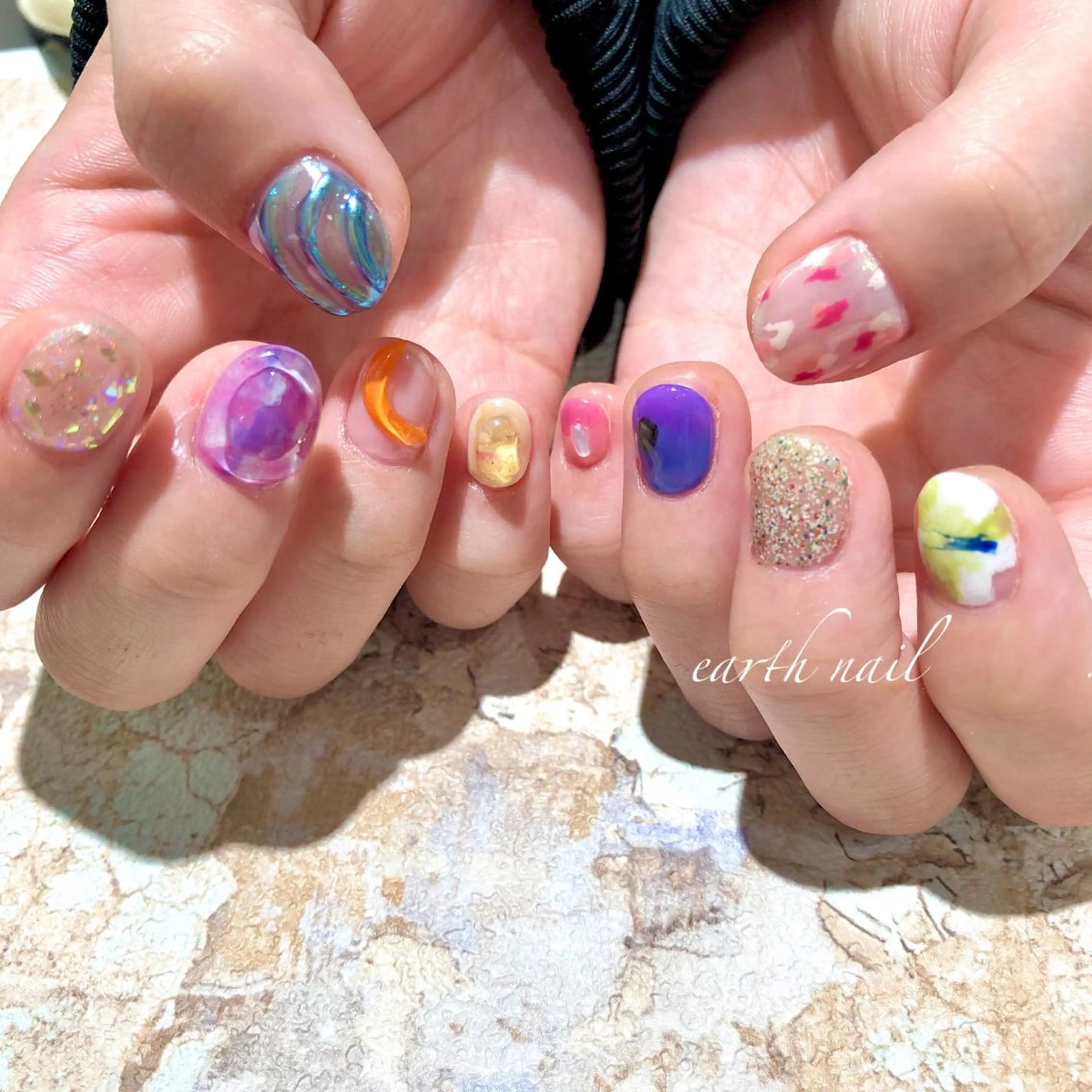 ネイル ハンドネイル 🧁🥕 asukaのネイルデザイン