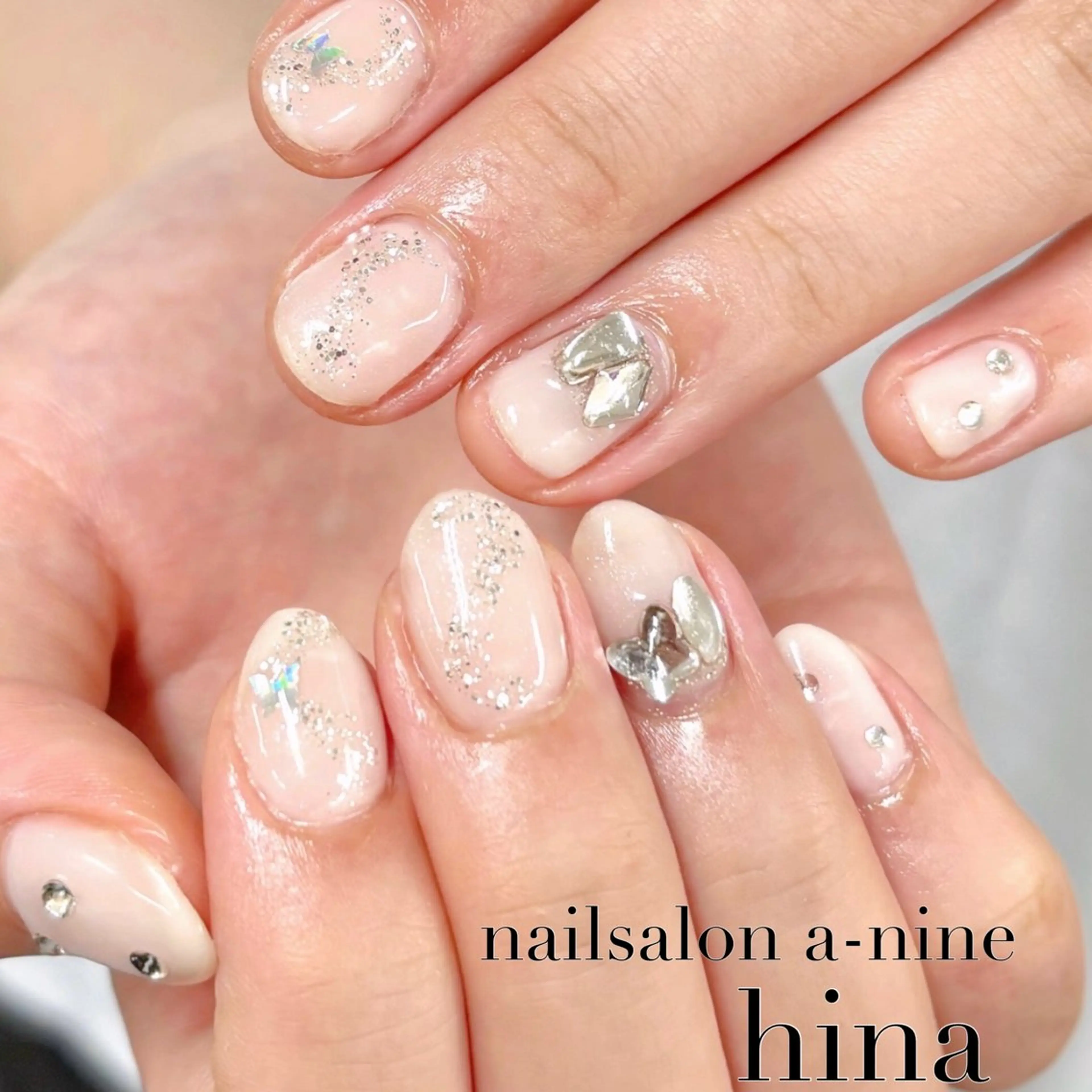 ネイル ワンホンネイル ネイルサロンエーナイン本店所属・【モデル募集中】 hina🌼のネイルデザイン