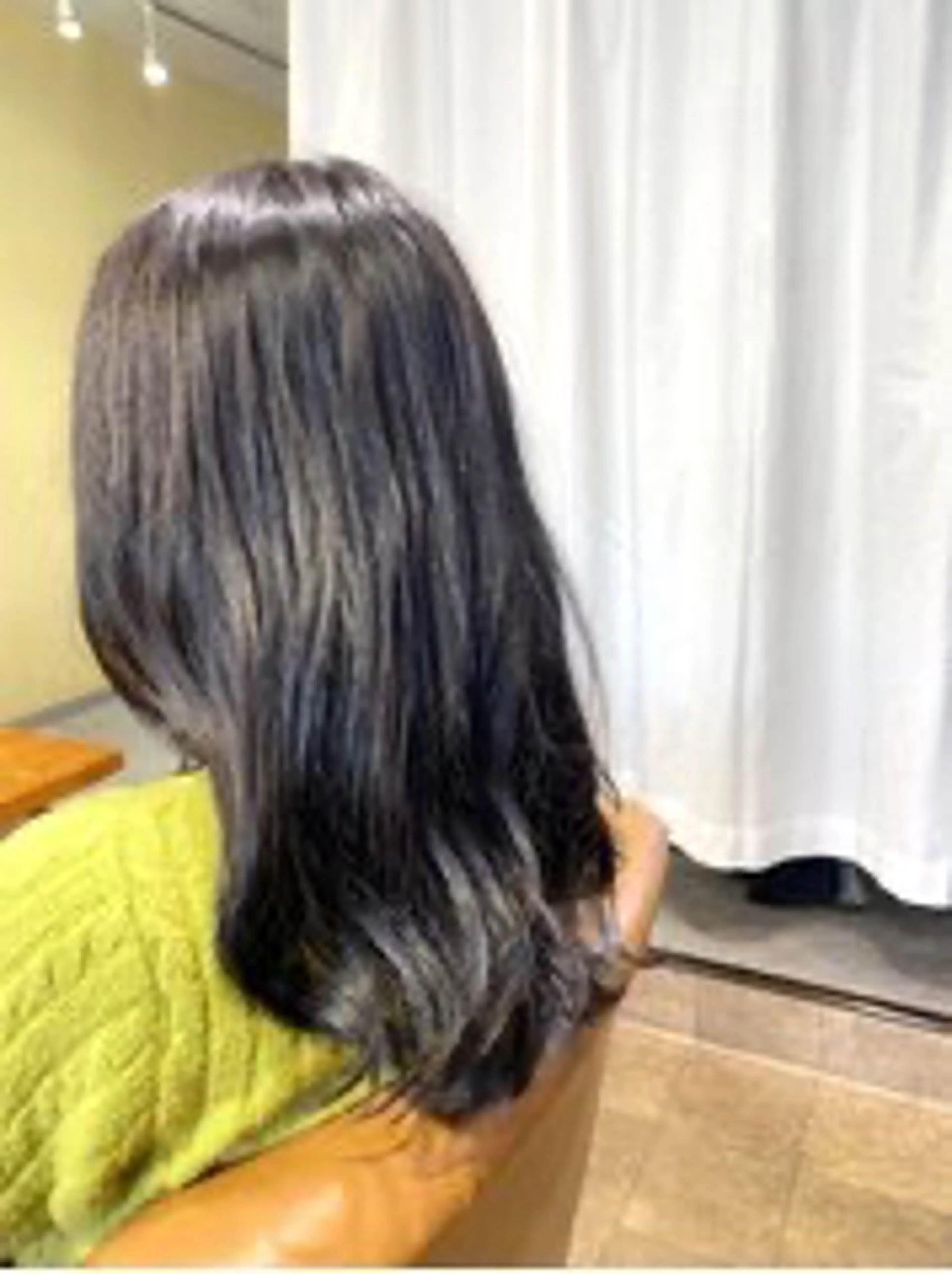 【コテ巻き風】形状記憶デジタルパーマ+カット+ナノスチーム3TRの写真