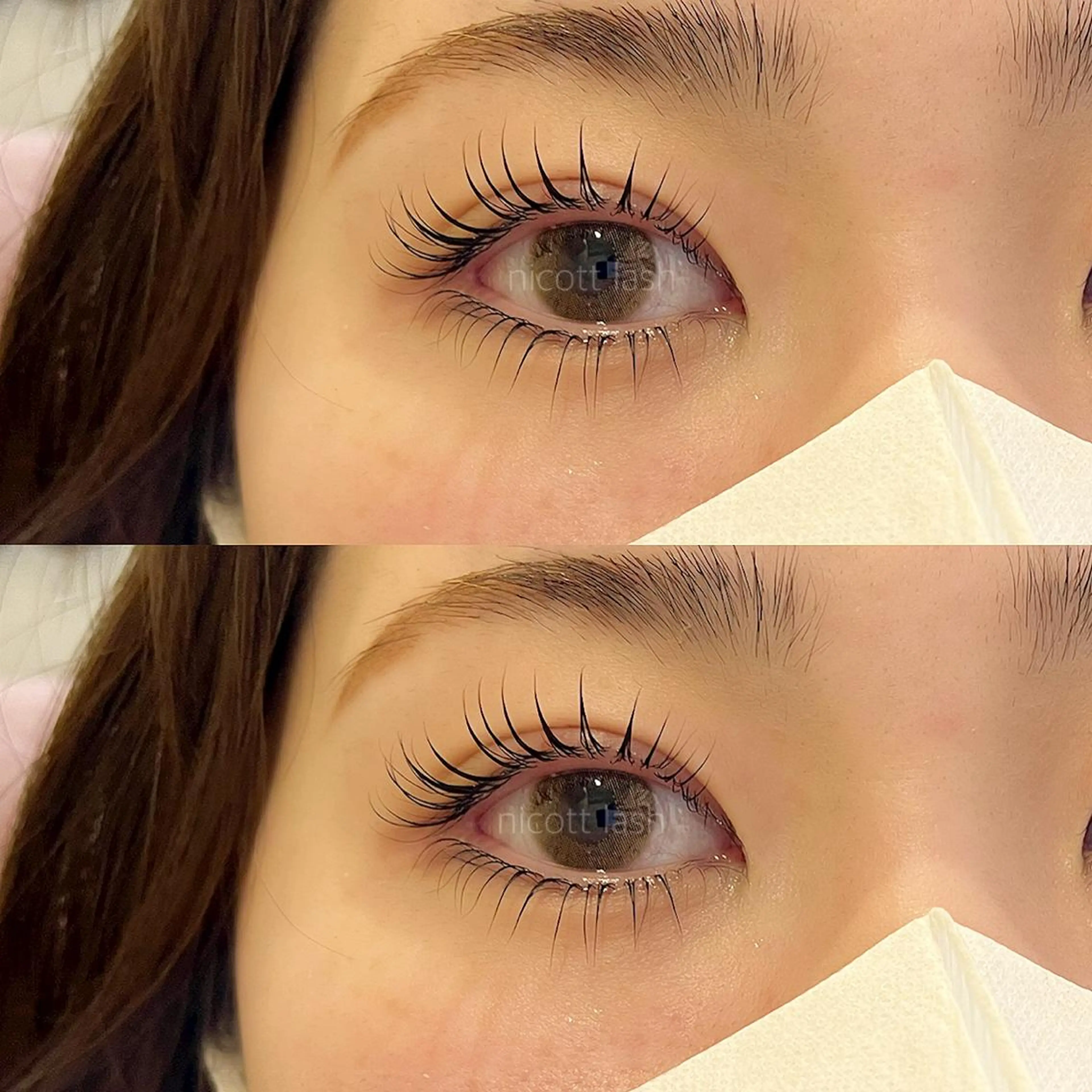 マツエク・マツパ まつげパーマ 下まつげエクステ sarah 反葉のマツエク・マツパデザイン