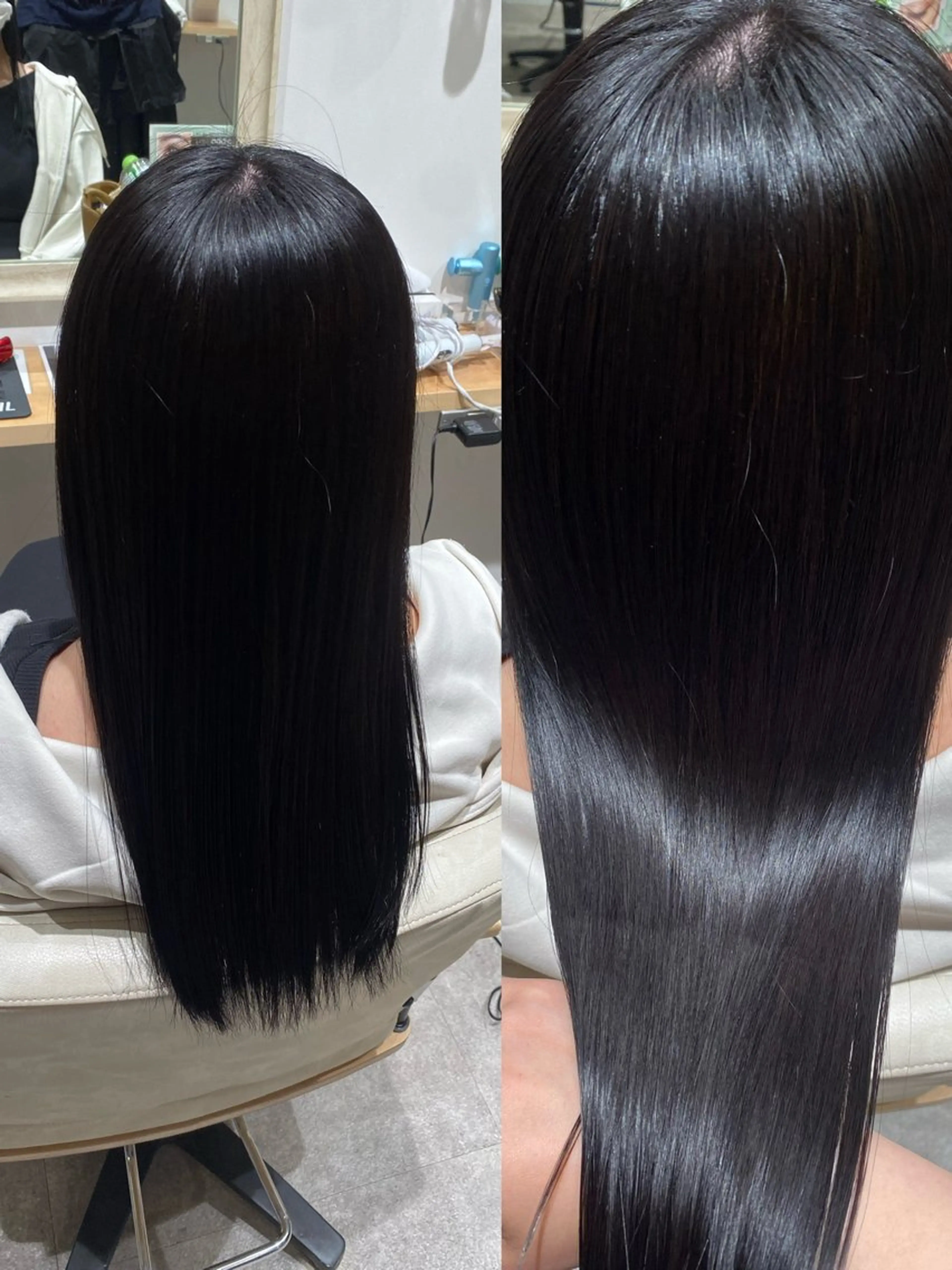 カラー ブリーチ ブリーチなしカラー 髪質改善 ヘアカラー トリートメント 🦋女子ウケメンズ パーマYUI🦋のヘアスタイル