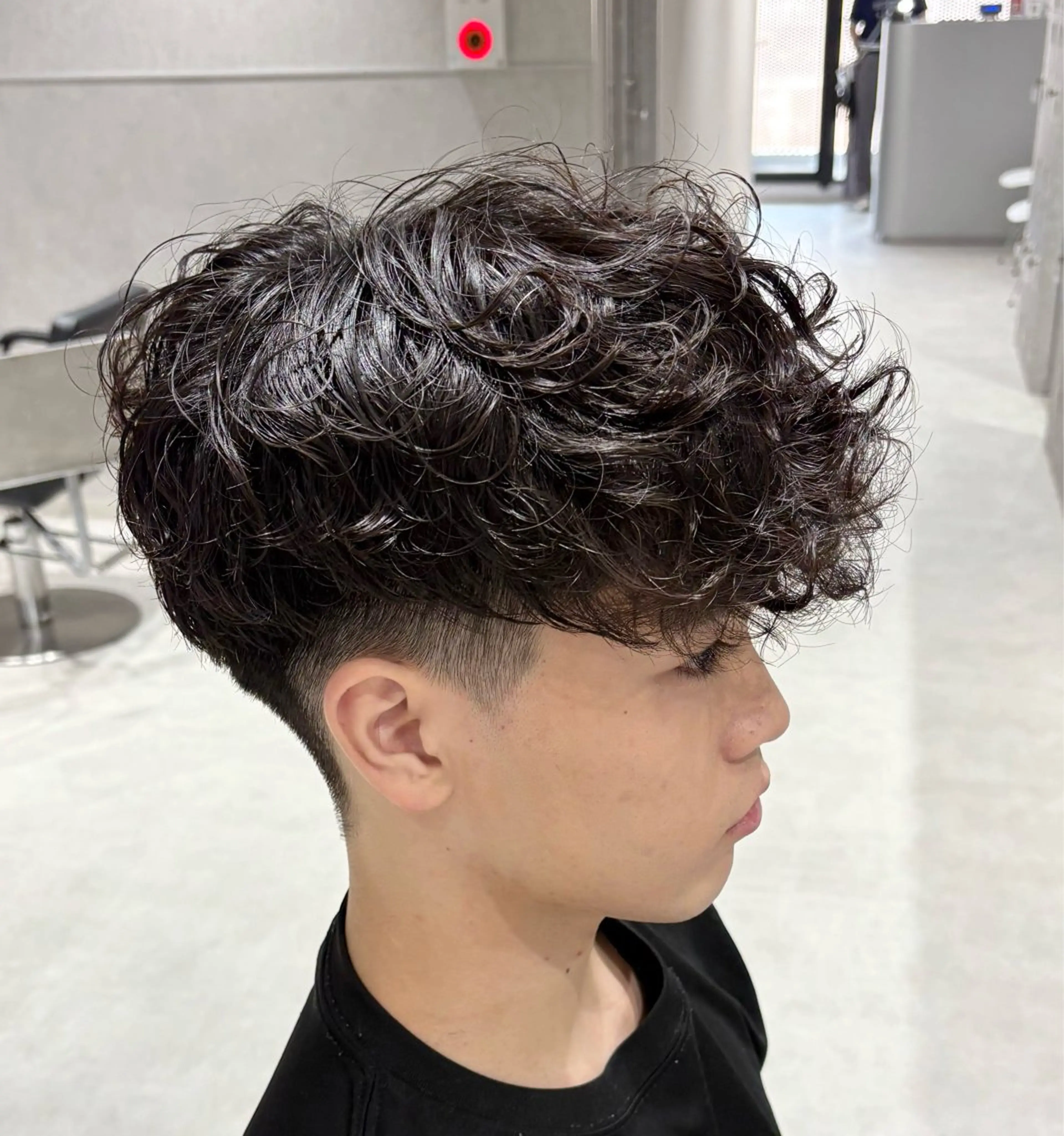 ショート パーマ メンズ カット パーマ 【メンズ特化】 池田大成✂︎のヘアスタイル