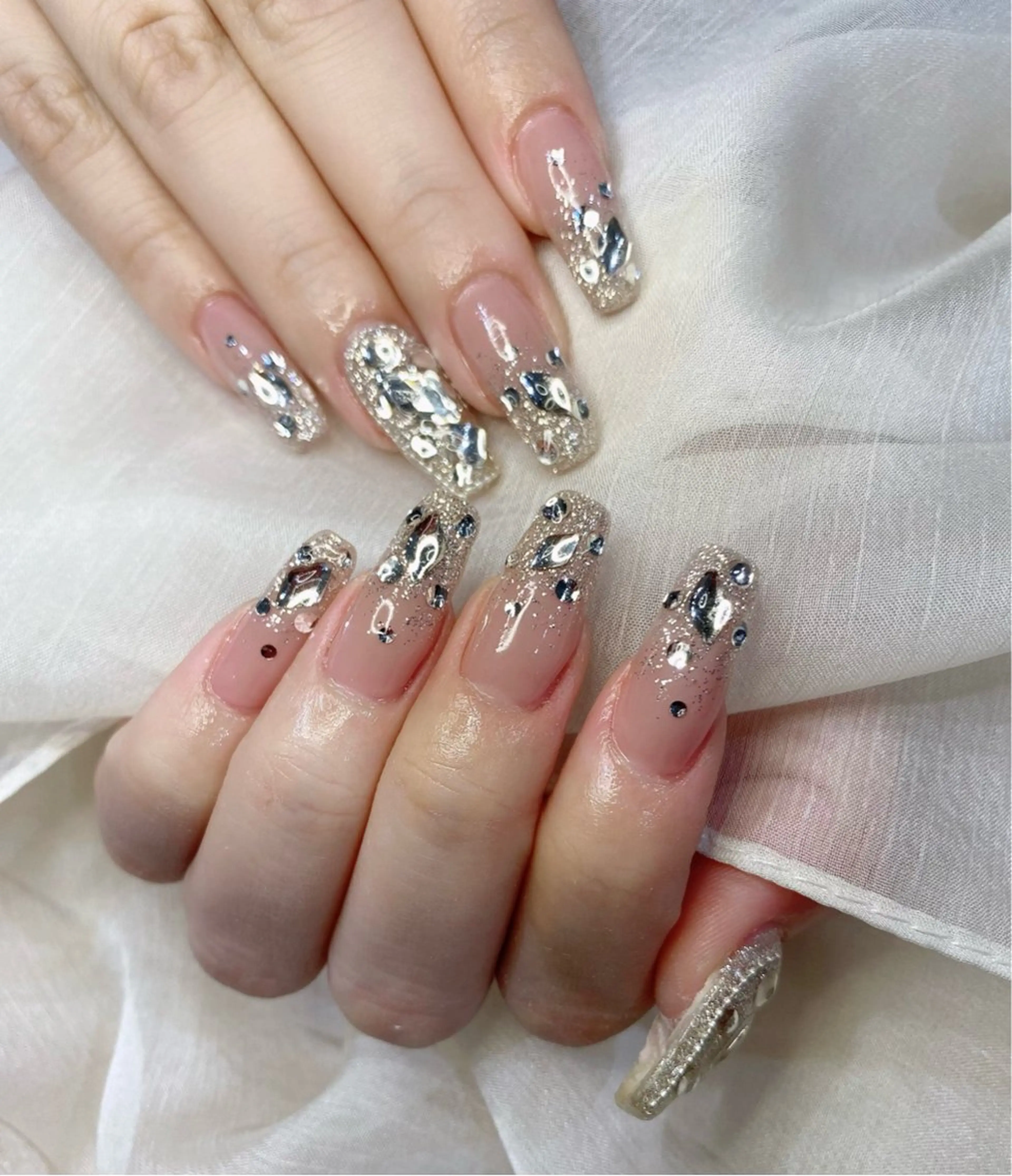 ミディアム ハンドネイル JNA認定講師🌸 RIEのネイルデザイン