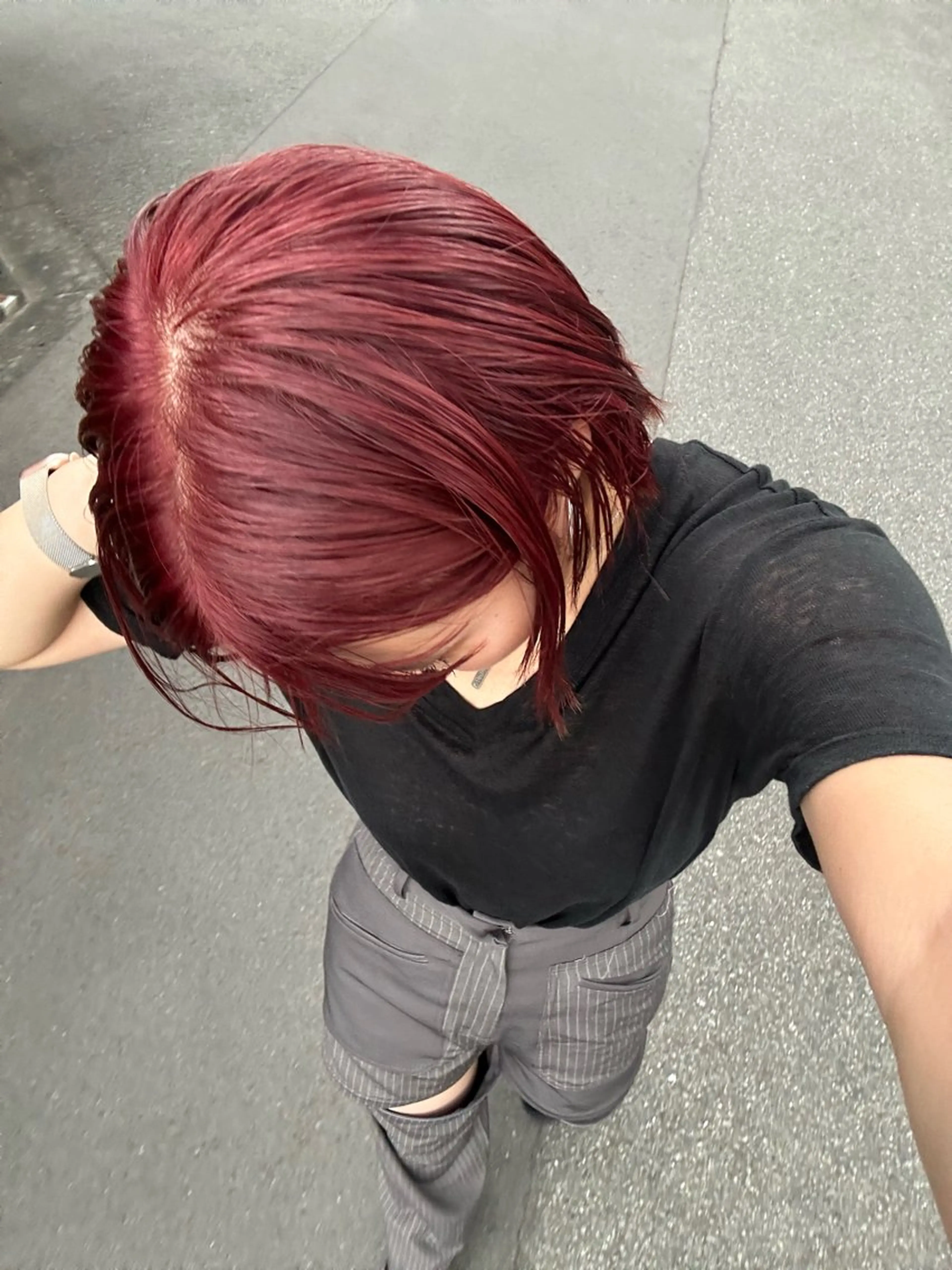 ショート カラー 顔まわりカット/艶髪 カラー✨けいとのヘアスタイル