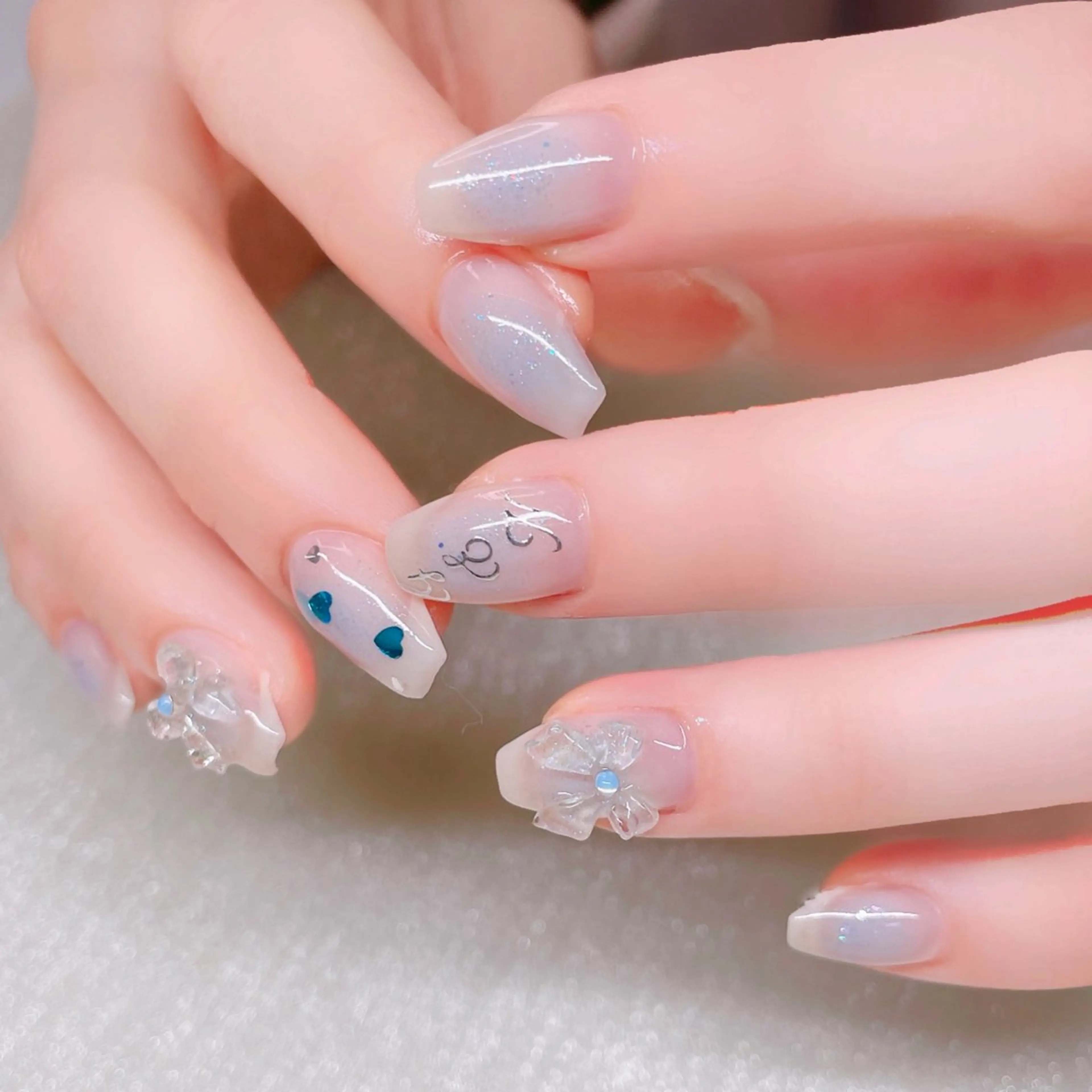 ネイル ストーンネイル ハンドネイル Nailist SUZU所属・Nailist suzuのネイルデザイン