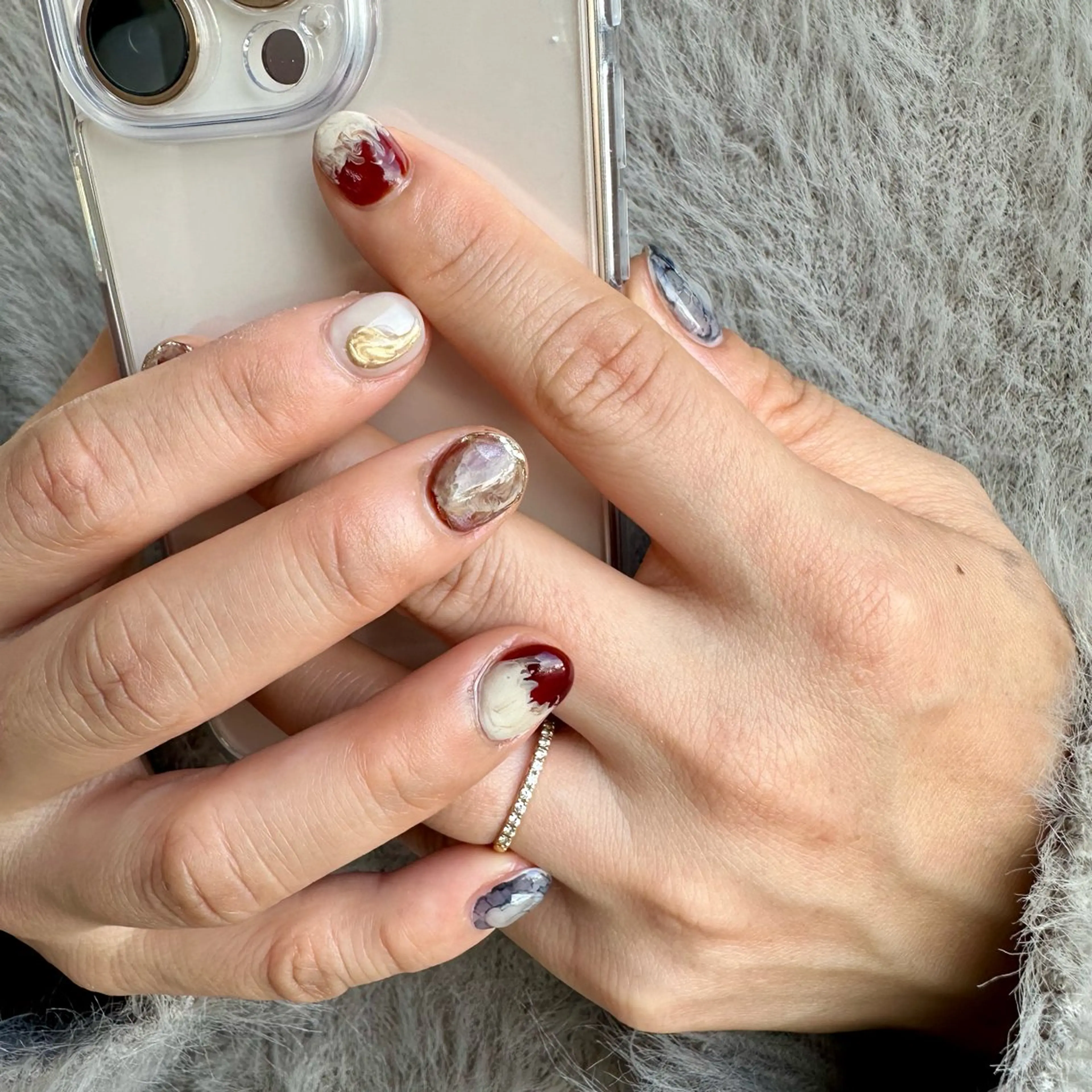 ネイル ハンドネイル 片野 菜々のネイルデザイン