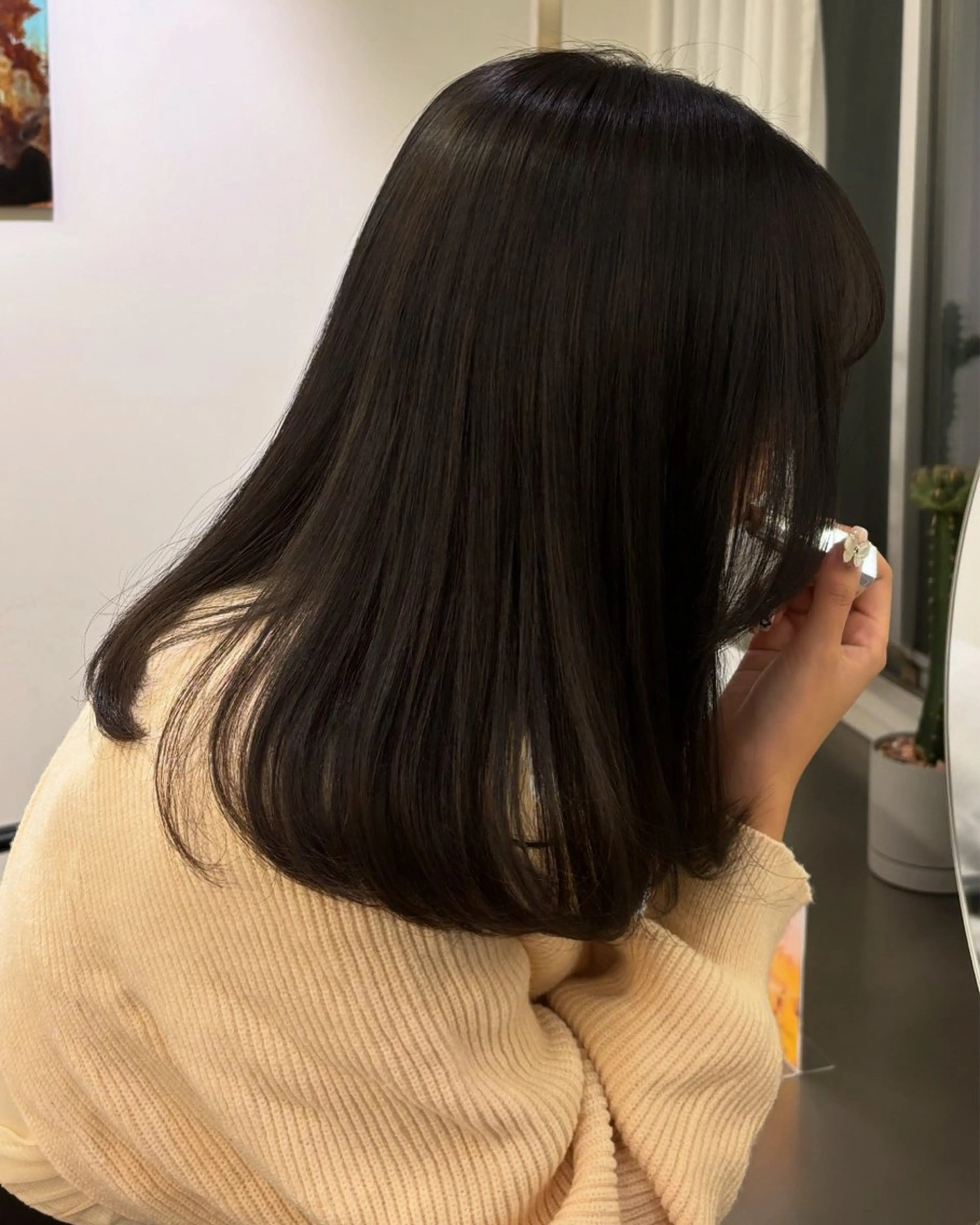 elena byartefice所属・安達 萌花のヘアスタイル