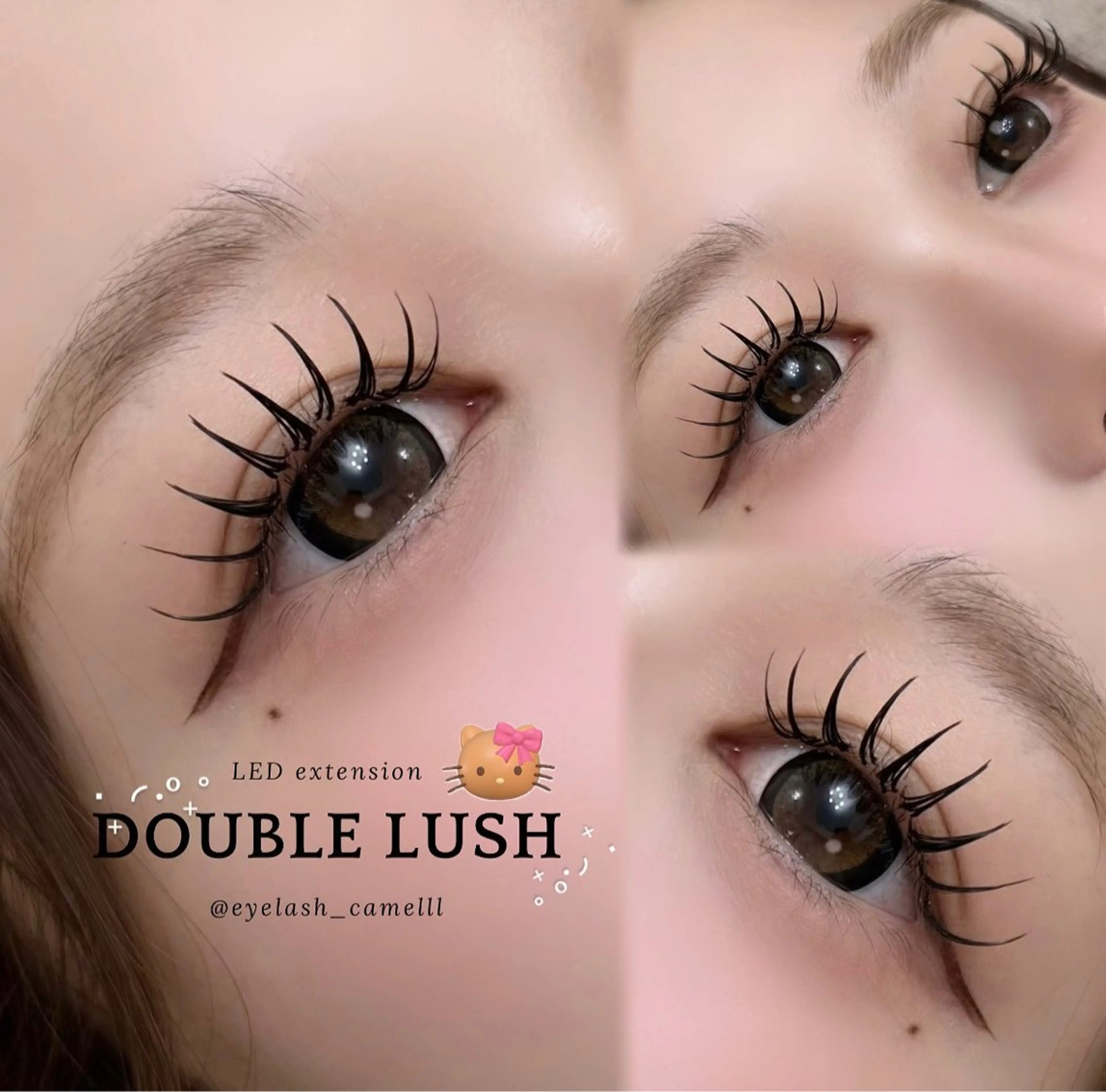 マツエク・マツパ マツエク 【那覇/束感まつ毛】 キャメルのマツエク・マツパデザイン