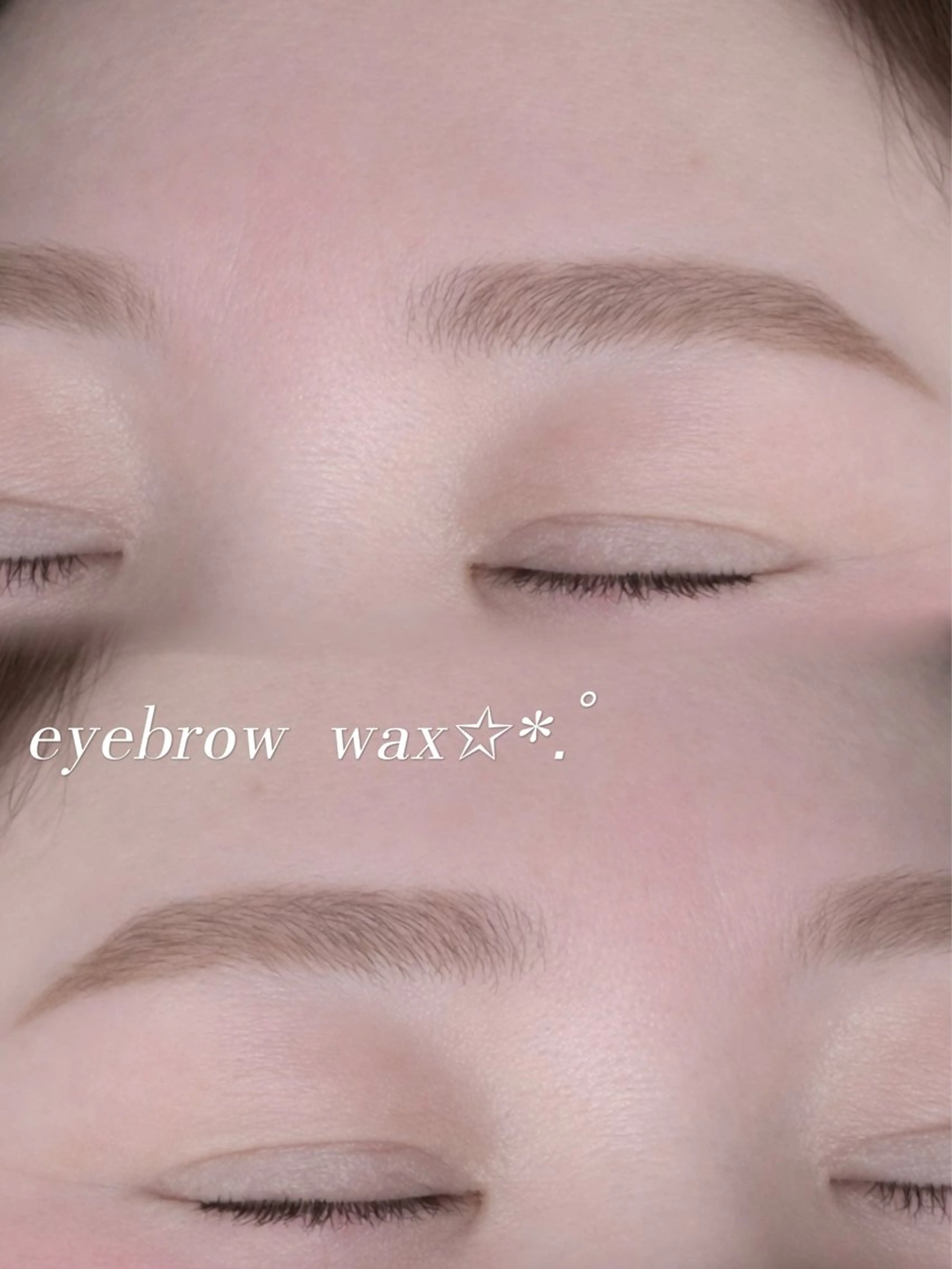 アイブロウ 眉毛ワックス脱毛 BELLEZZA 神楽坂 🫧カワマタのマツエク・マツパデザイン