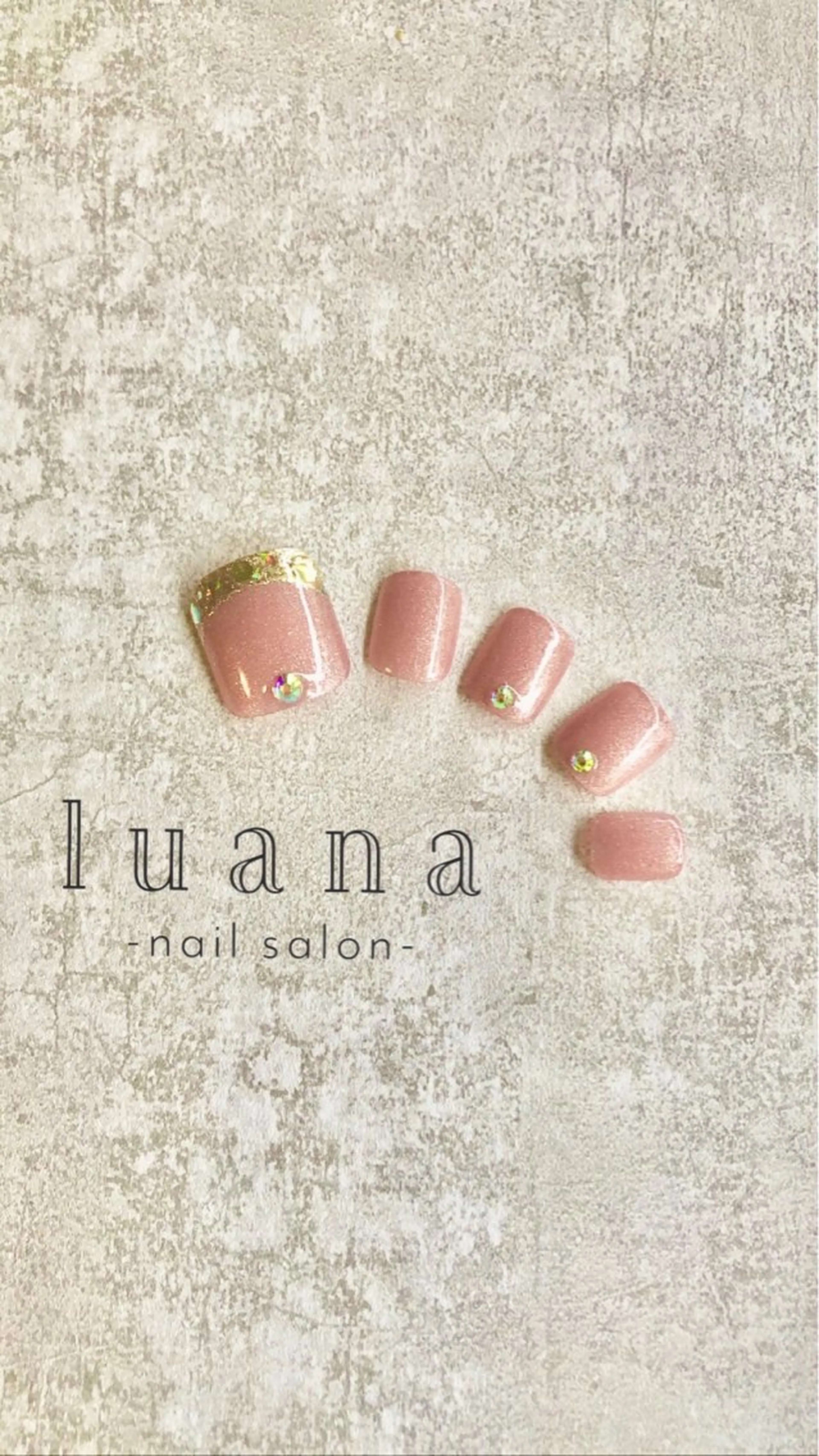 ネイル フットネイル luana ネイルサロンのネイルデザイン