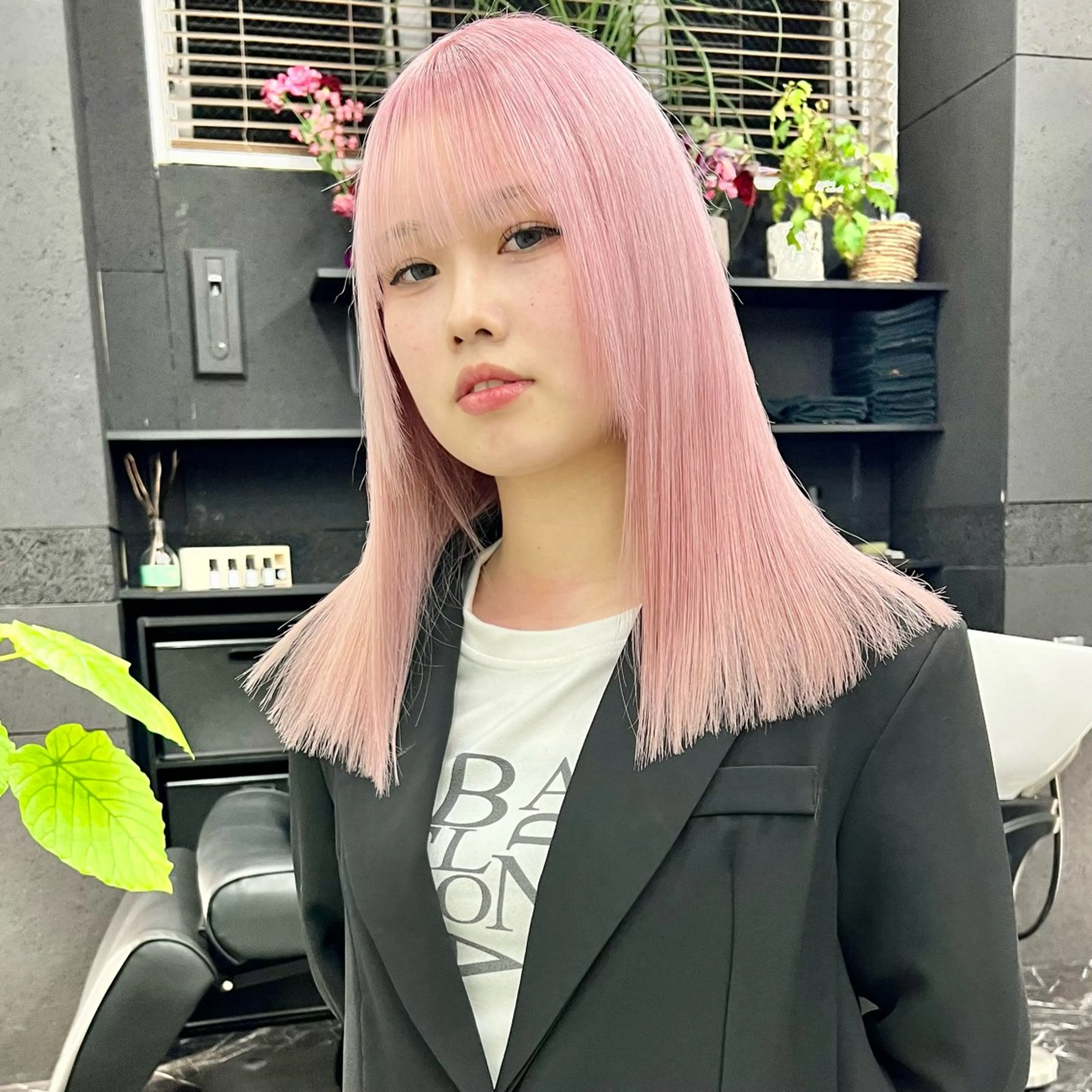 【💖全員使えるクーポン💖】ケアブリーチ+カット+カラー+17Step超音波TOKIO💖¥33,000の写真