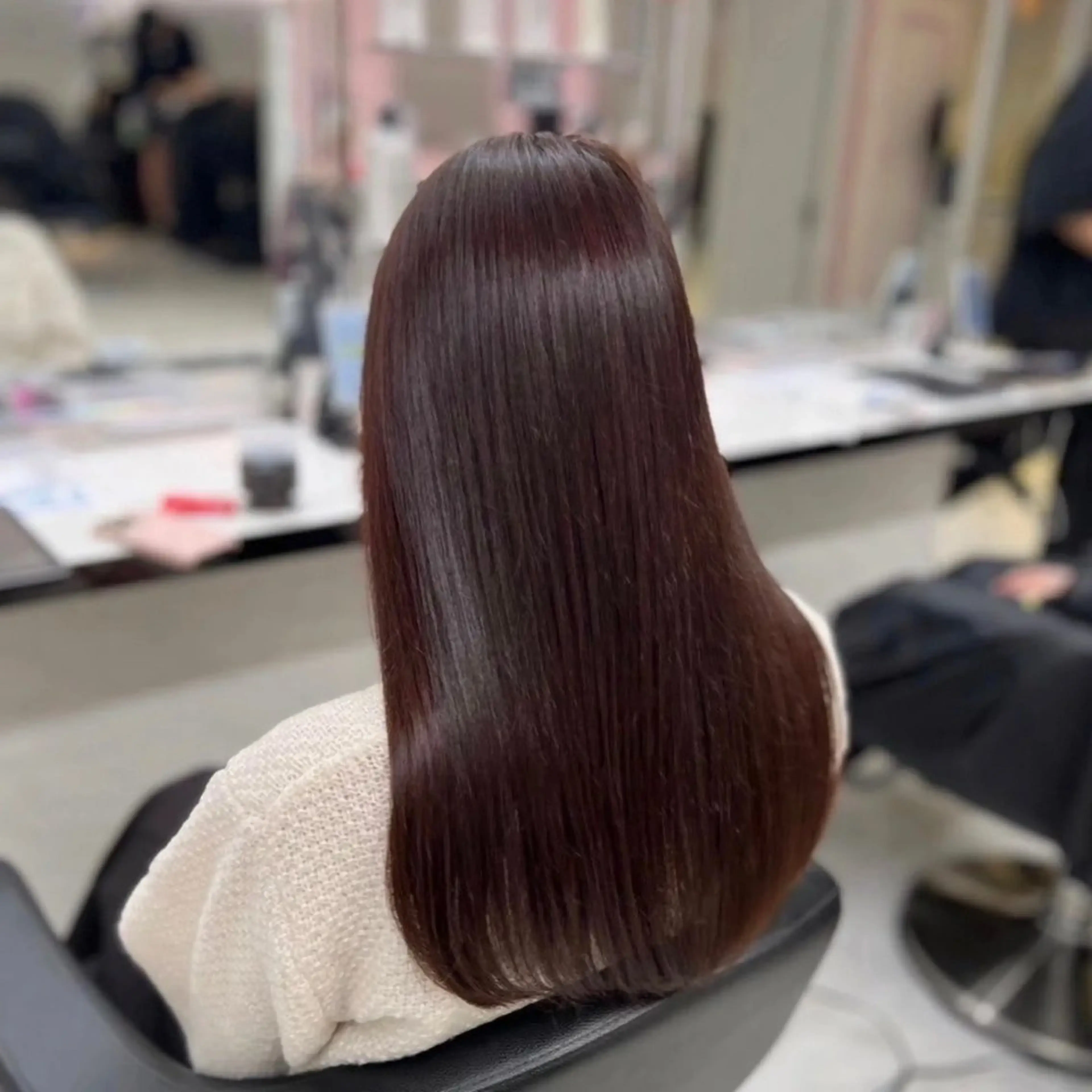 ロング カラー ヘアアレンジ ブラウンカラー 透明感カラー オレンジ ピンクカラー ロング 銀座/ショート/ メンズ/HINOKIのヘアスタイル