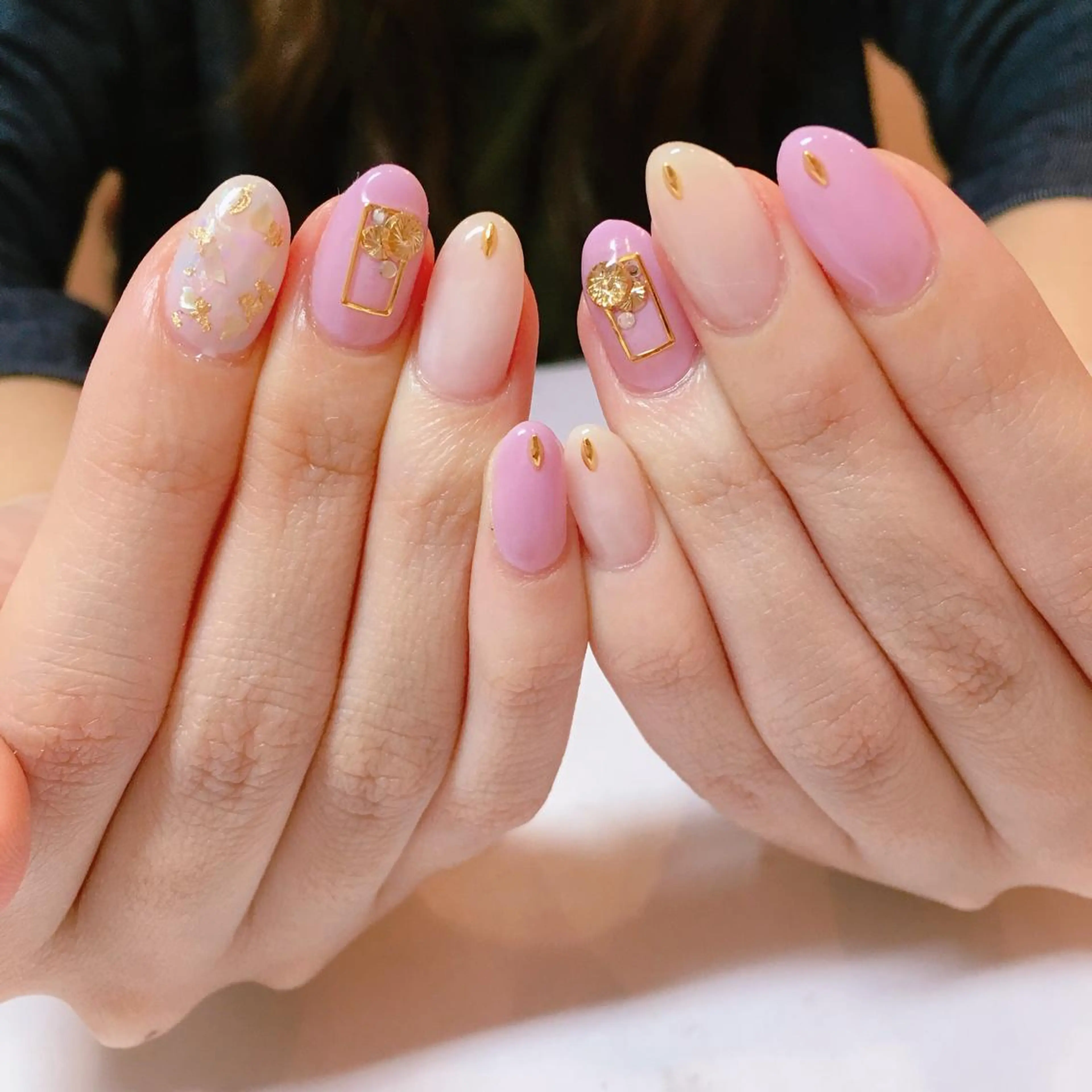 ネイル La neige* yuki 🥯🍑のネイルデザイン