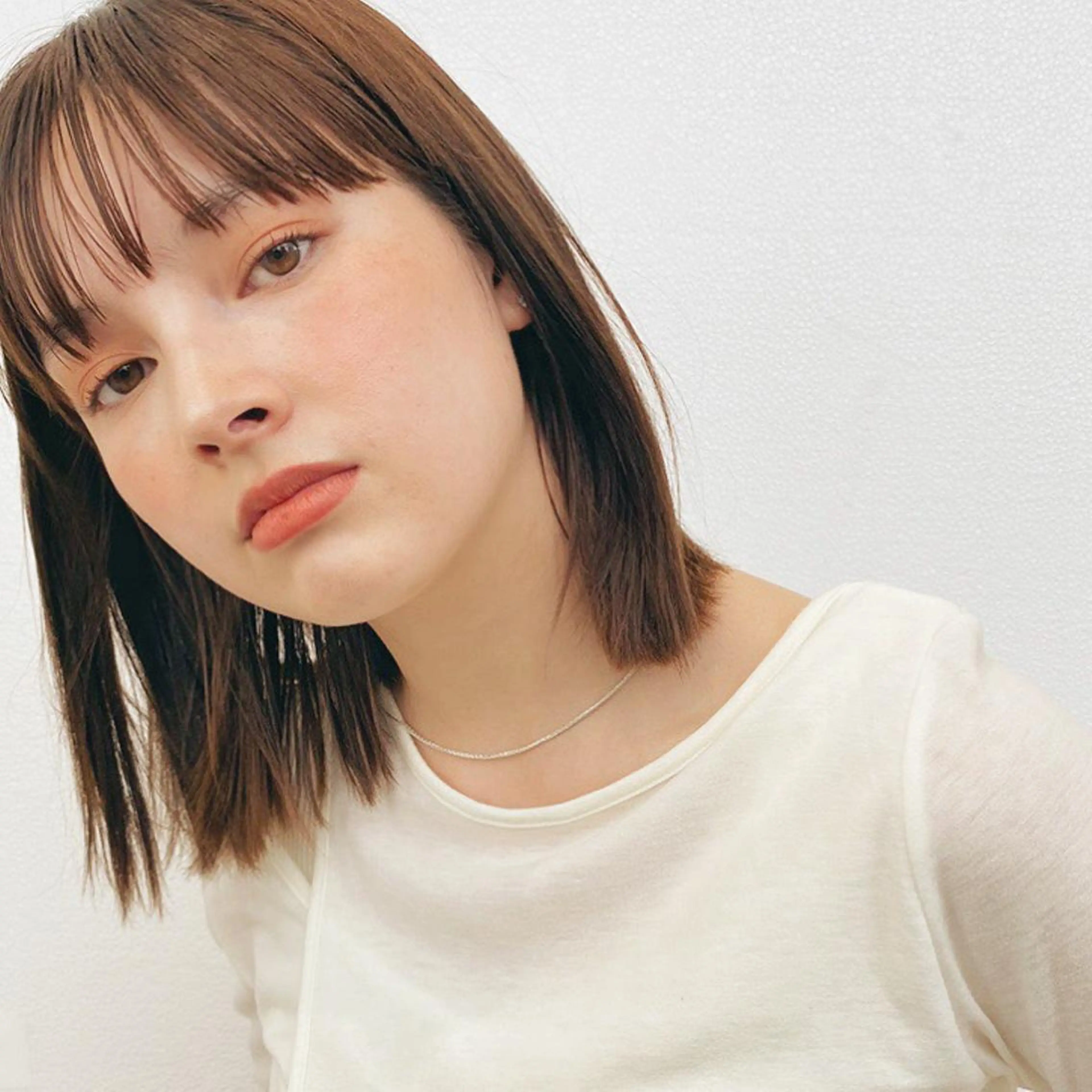 ミディアム カラー パーマ ヘアアレンジ メンズ キッズ ネイル マツエク・マツパ モリモト サナのヘアスタイル