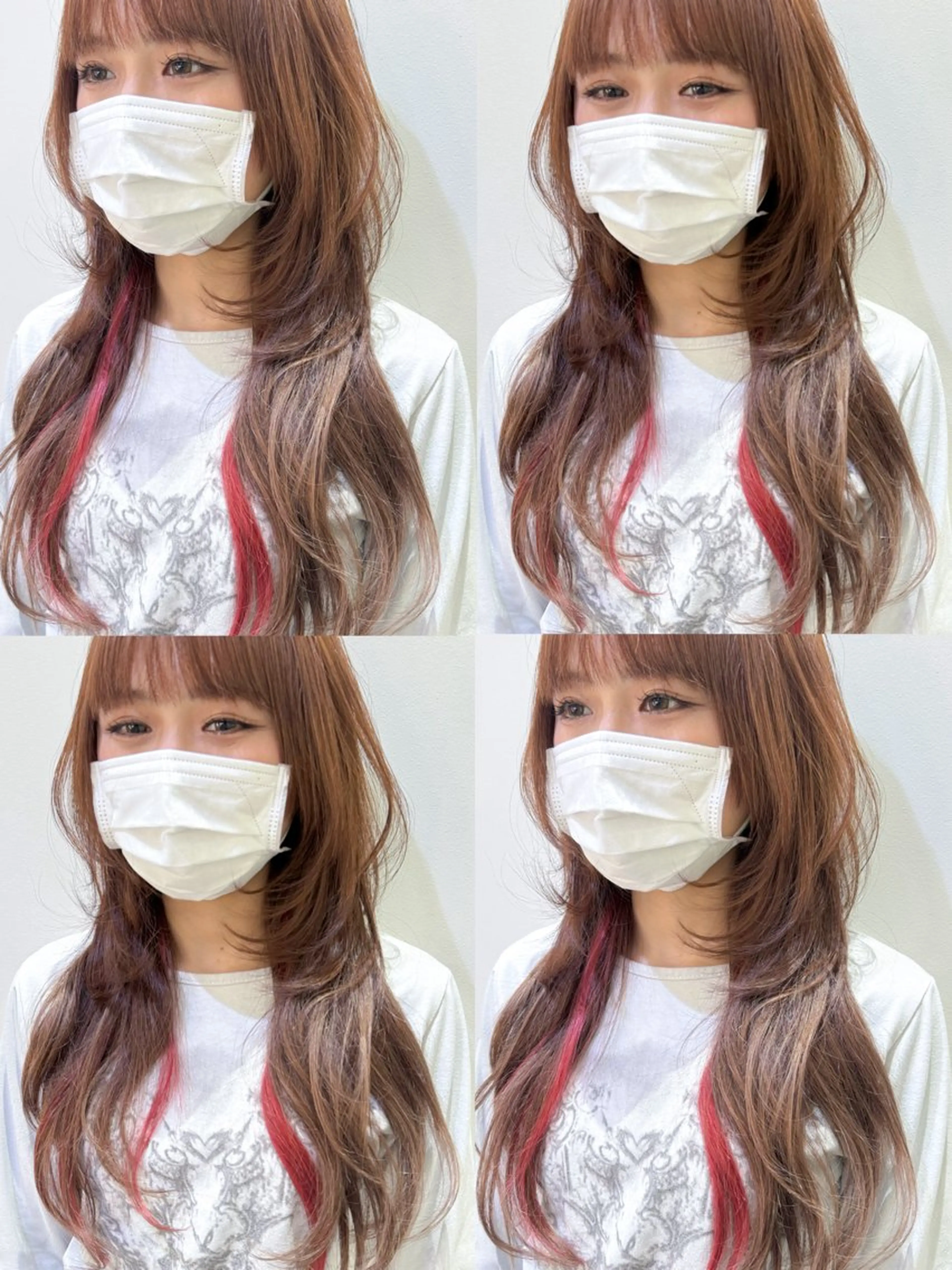 セミロング エクステ ウルフカット カット エクステ 横浜🍒カット エクステ／RIEのヘアスタイル