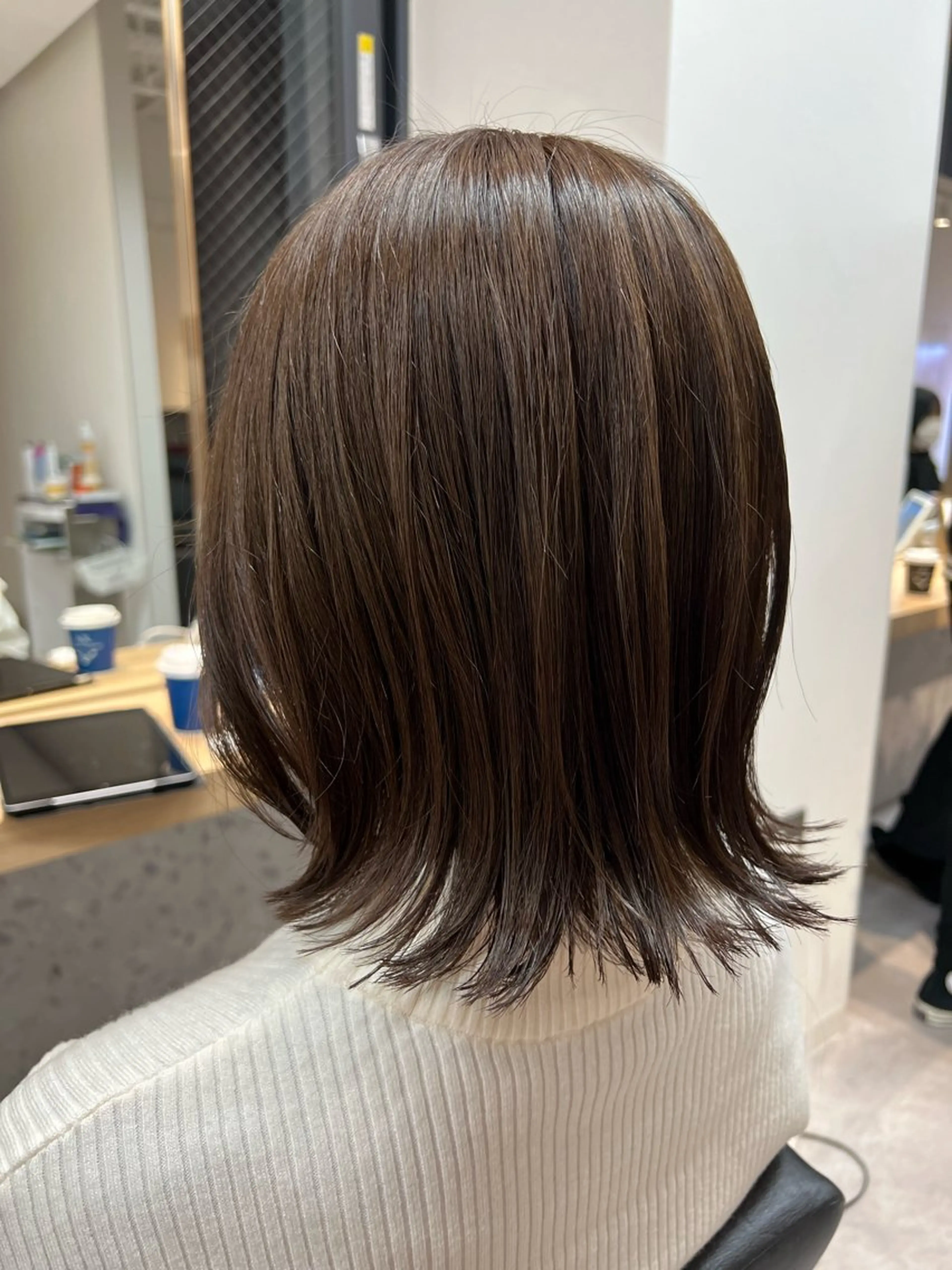 ミディアム emu所属・小顔カット/レイヤー 美髪特化/千葉中央のヘアスタイル