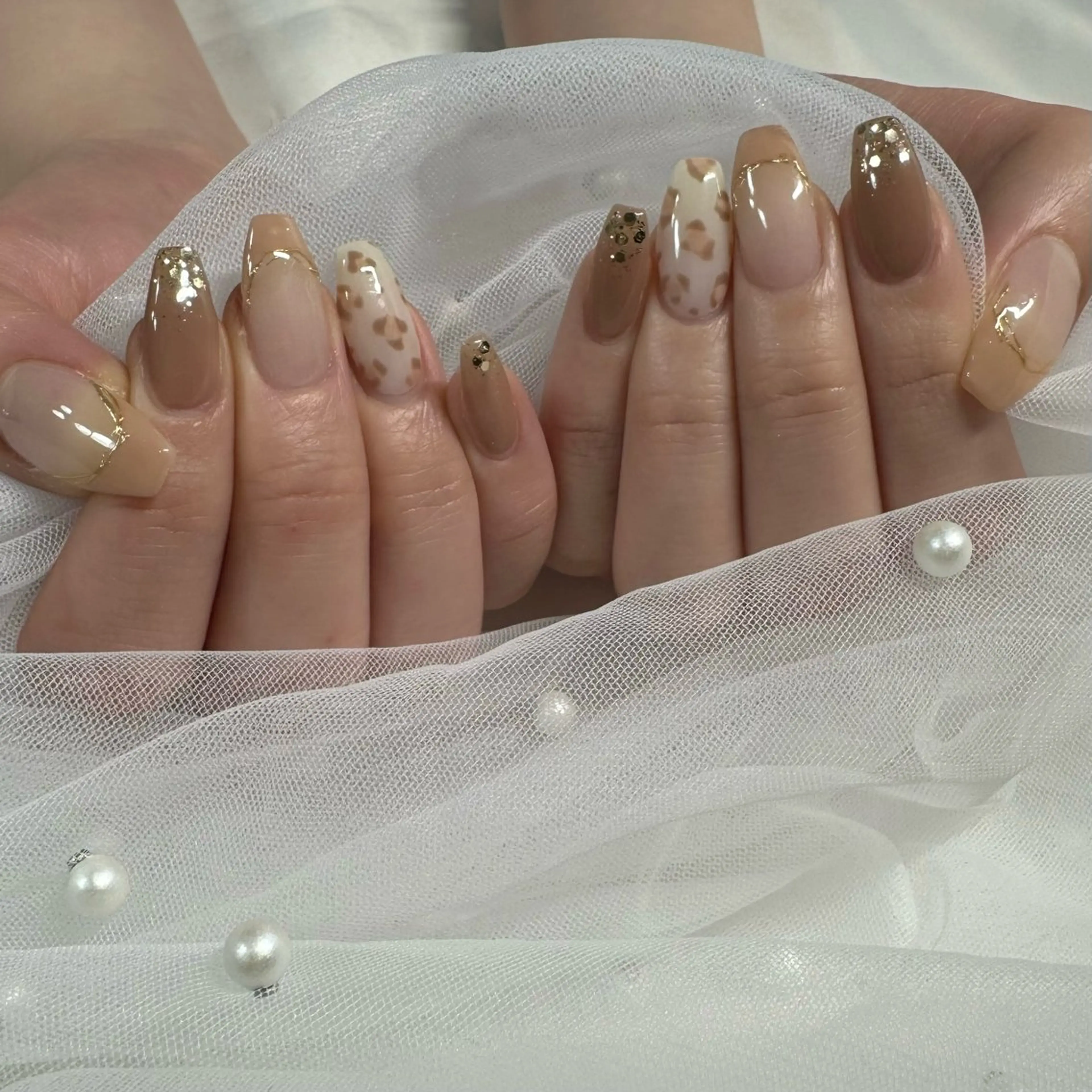 ネイル ジェルネイル 東 千夏のネイルデザイン